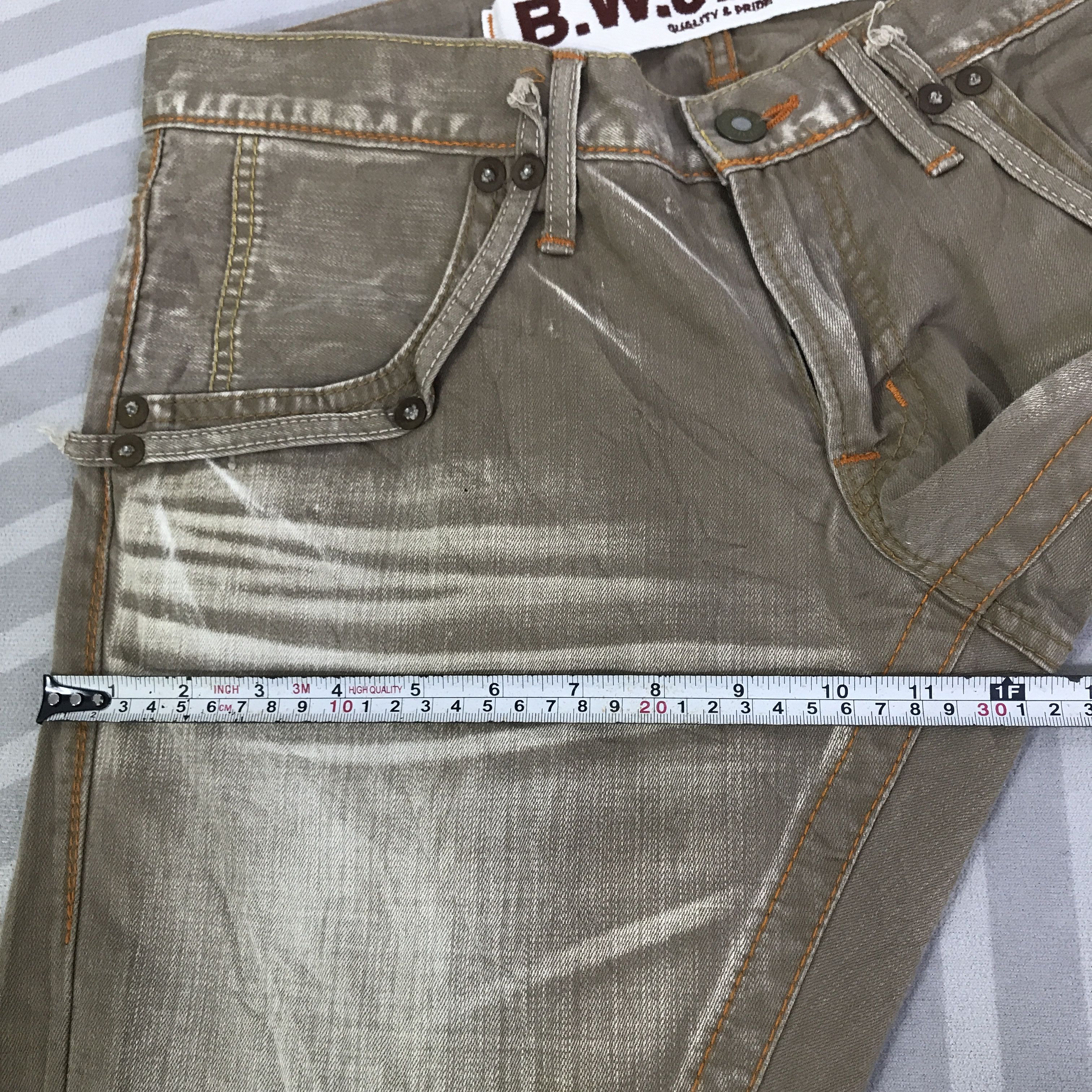 Japanese Brand Vintage Flare Blue Way khaki Jeans Bootcut denim K118B15 Size US 32 / EU 48 - 9 Thumbnail
