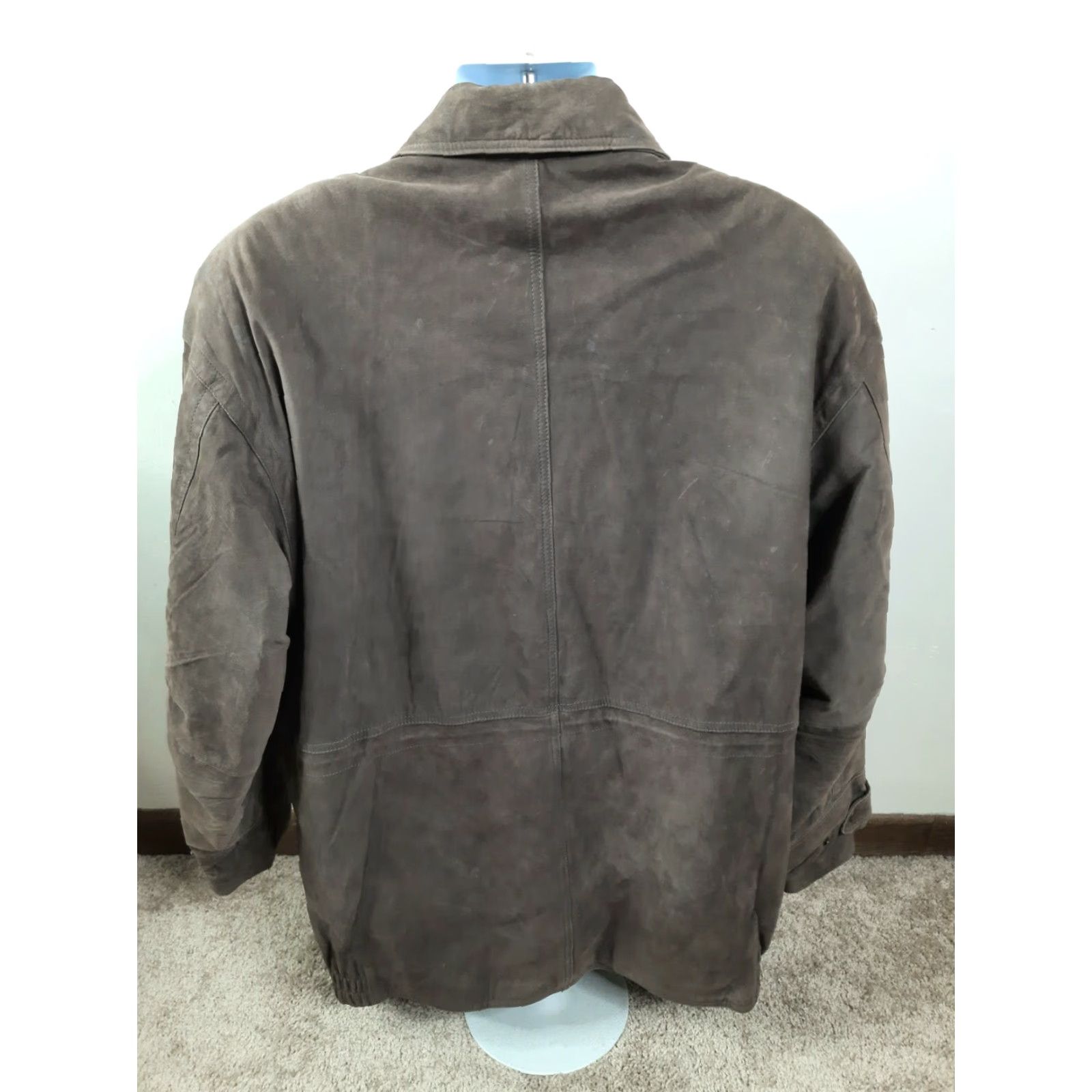 Vintage VINTAGE St. John's Bay Leather Bomber Jacket Men's XL Brown Coat Jacket Size US XL / EU 56 / 4 - 5 Thumbnail