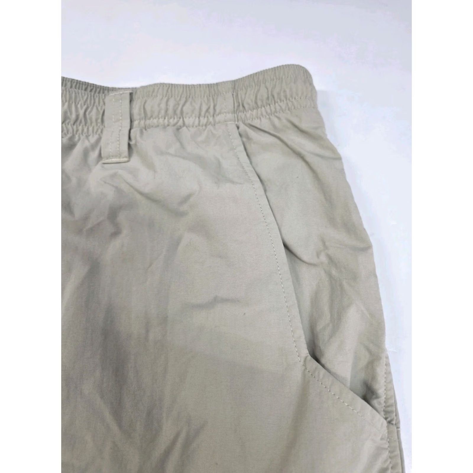 Vintage Columbia PFG Omni Shade Mens Fishing Shorts W/Liner Nylon Khaki XL Size US 36 / EU 52 - 7 Thumbnail