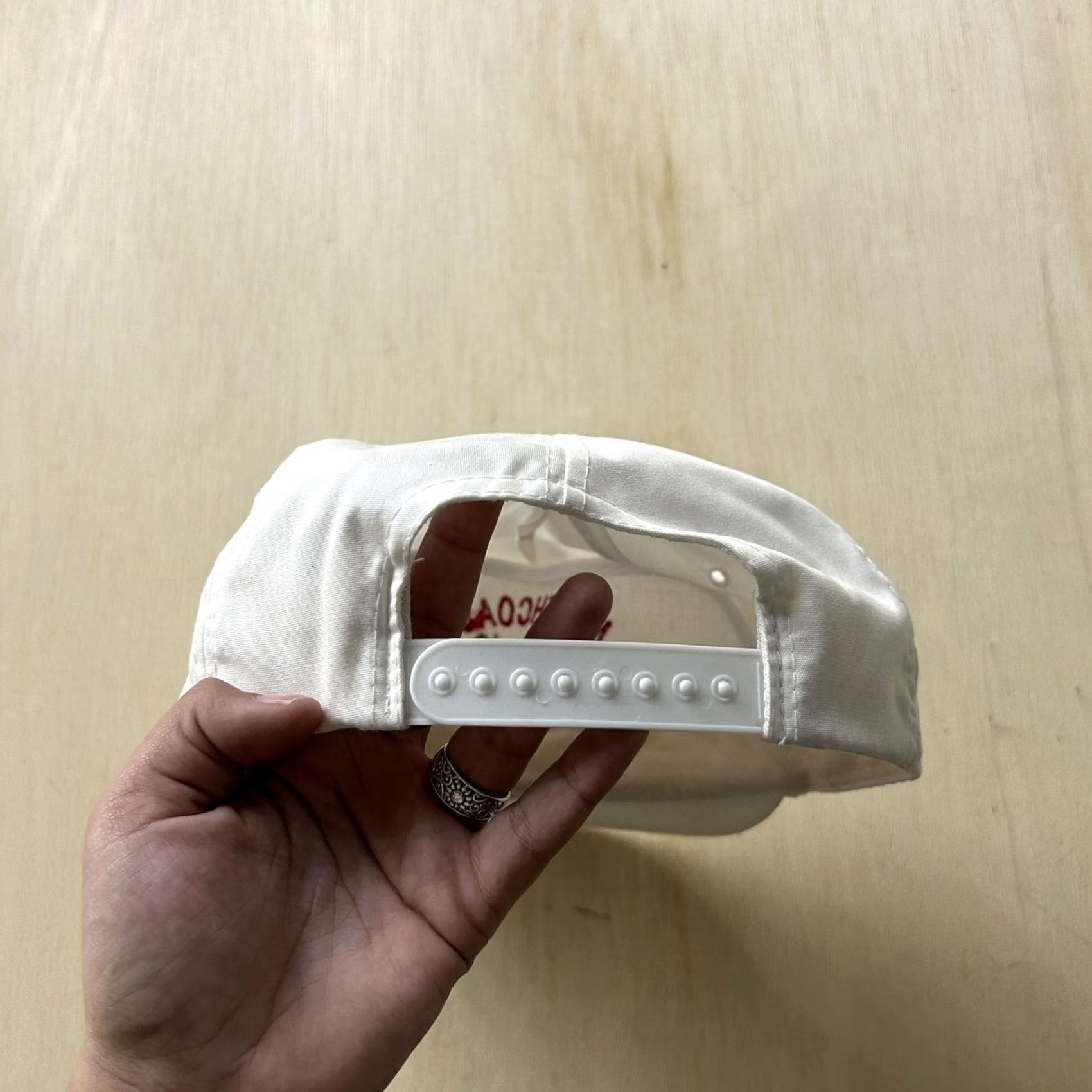Roper VINTAGE Captain Cap Snap Back Mens One Size White Northcoast Watermelon Rope Cap Size ONE SIZE - 5 Thumbnail