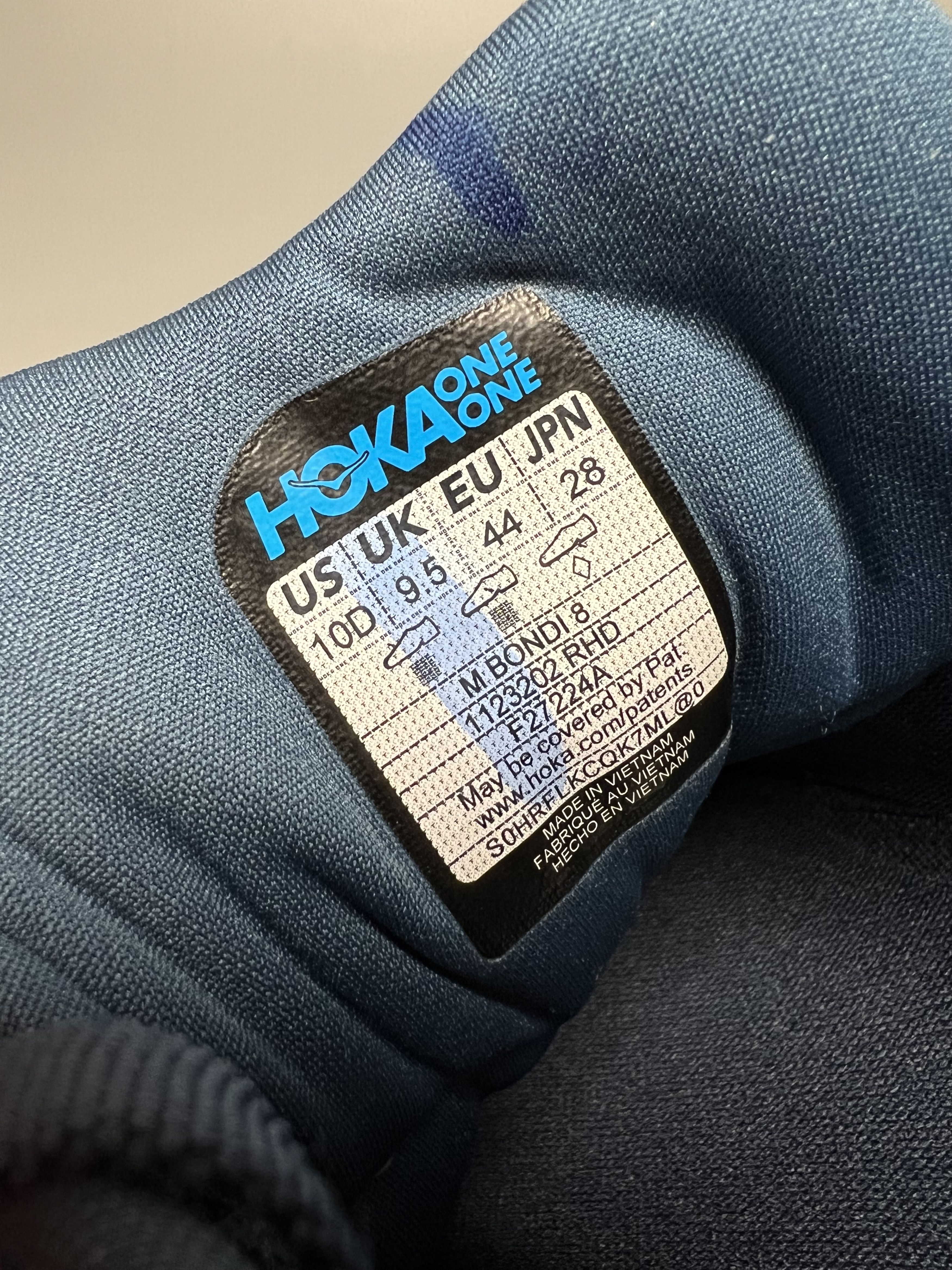 Hoka 10D Hoka One One Bondi 8 Men's Running Shoes Gym Walking Size US 10 / EU 43 - 17 Thumbnail
