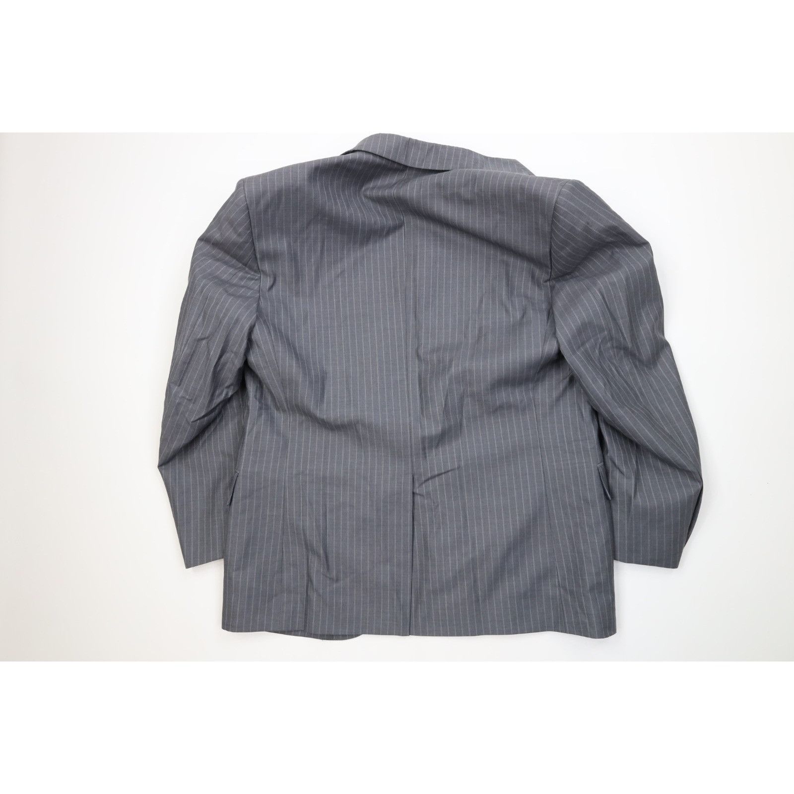Jos. A. Bank Jos A Bank Signature 2 Piece Wool Silk Striped Suit Size 40R - 7 Thumbnail