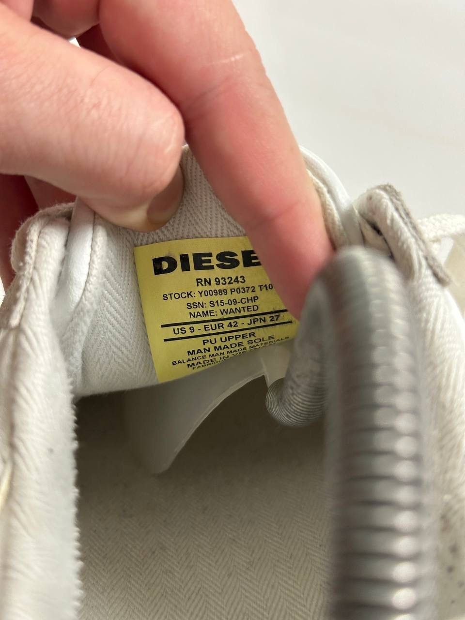 Diesel Vintage Diesel 00s Leather Shoes Size US 9 / EU 42 - 11 Thumbnail