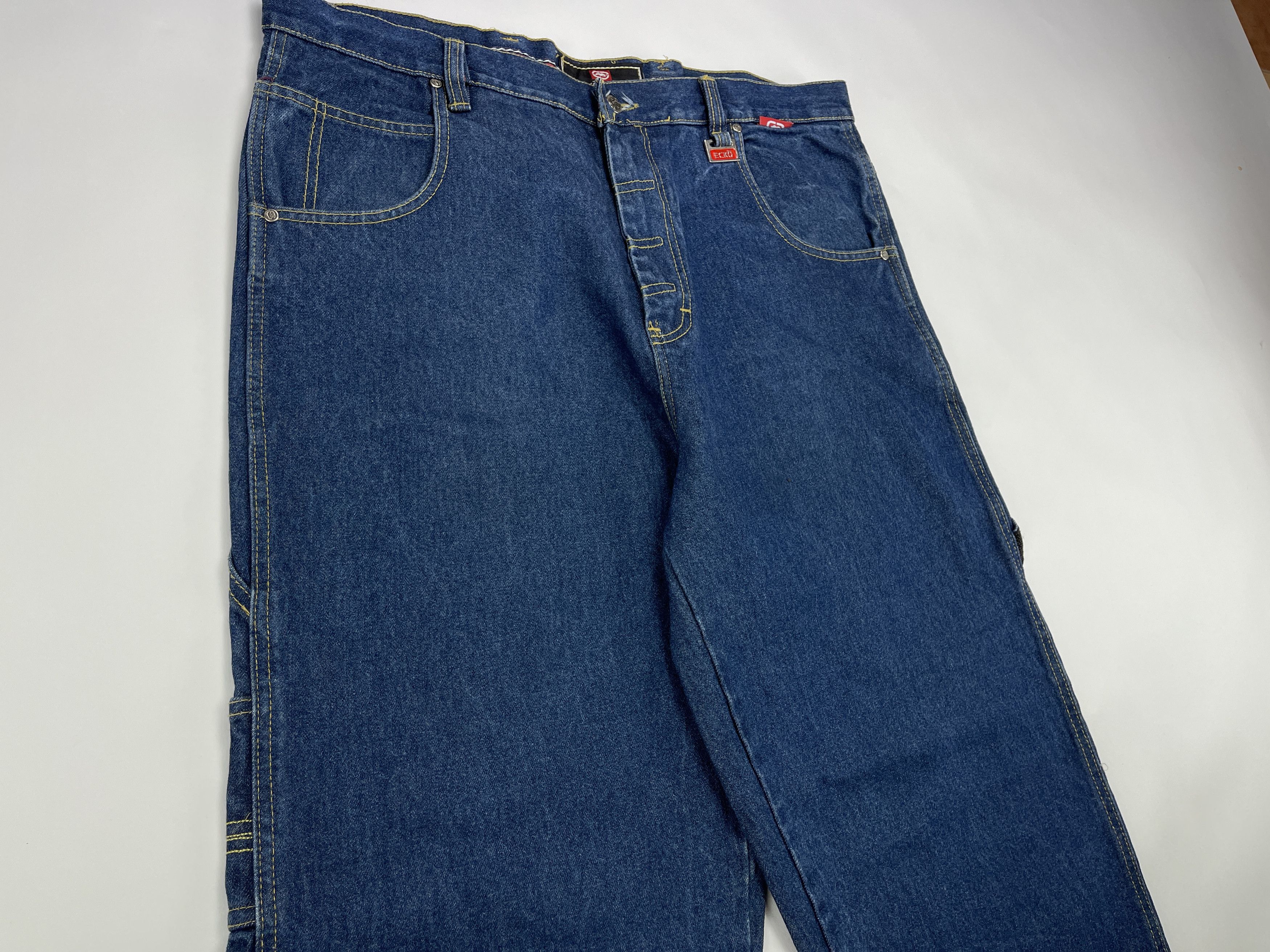 Ecko Unltd. Ecko Unltd jeans, baggy, vintage 90s hip hop skater Y2K W 36 Size US 36 / EU 52 - 10 Thumbnail