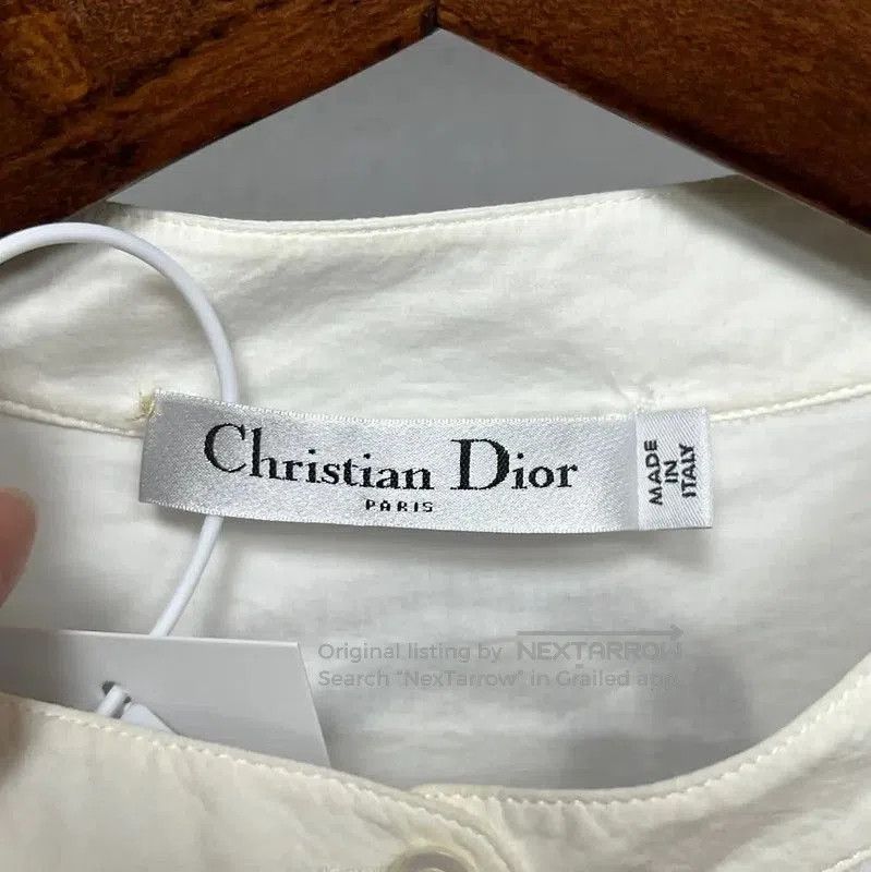 Dior Dior Black Cotton Dress in Size L . Size L / US 10 / IT 46 - 3 Thumbnail