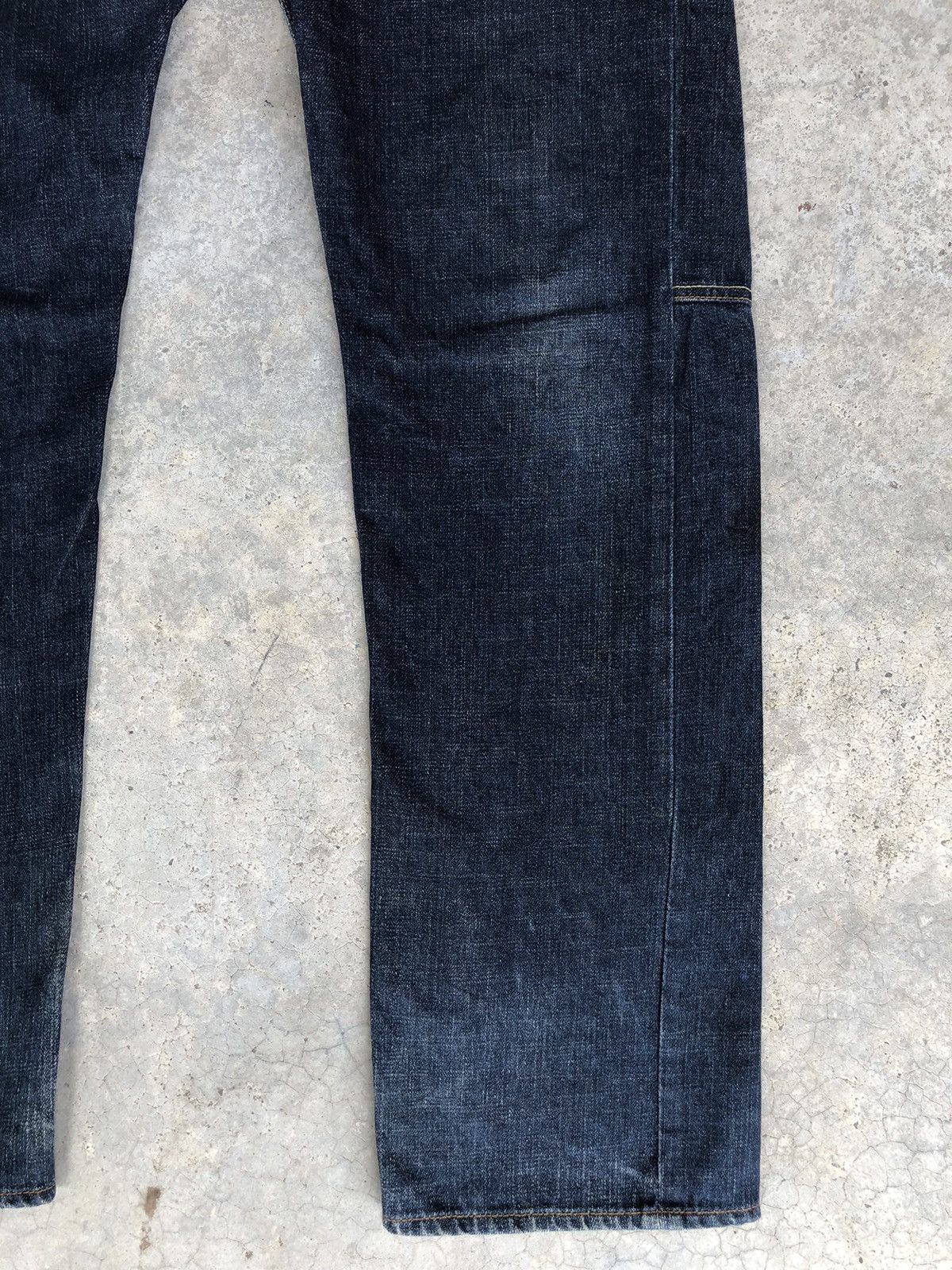 Hysteric Glamour Japanese Dominate Handcrafted Double Waist Distressed Jeans Size US 33 - 7 Thumbnail