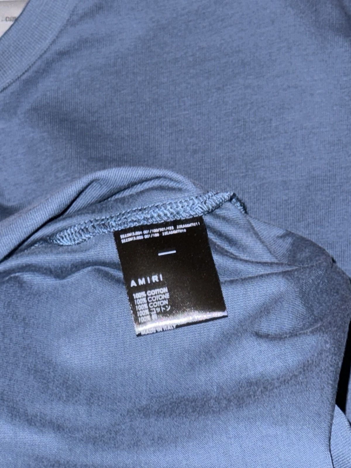 Amiri Amiri bar logo t shirt Size US M / EU 48-50 / 2 - 3 Thumbnail