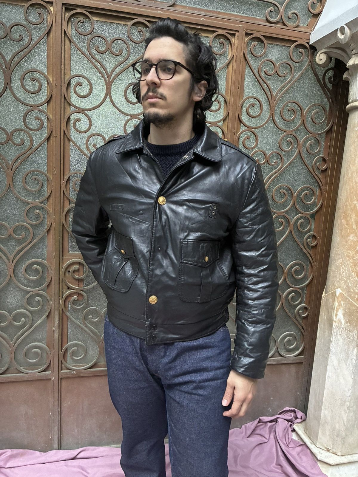 Harley Davidson HARLEY DAVIDSON FOR CHICAGO POLICE DEPT LEATHER JACKET Size US M / EU 48-50 / 2 - 5 Thumbnail