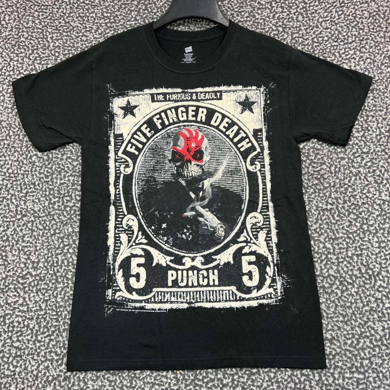 Hanes Vintage Five Finger Death Punch Shirt S Deadstock New Size US S / EU 44-46 / 1 - 1 Thumbnail