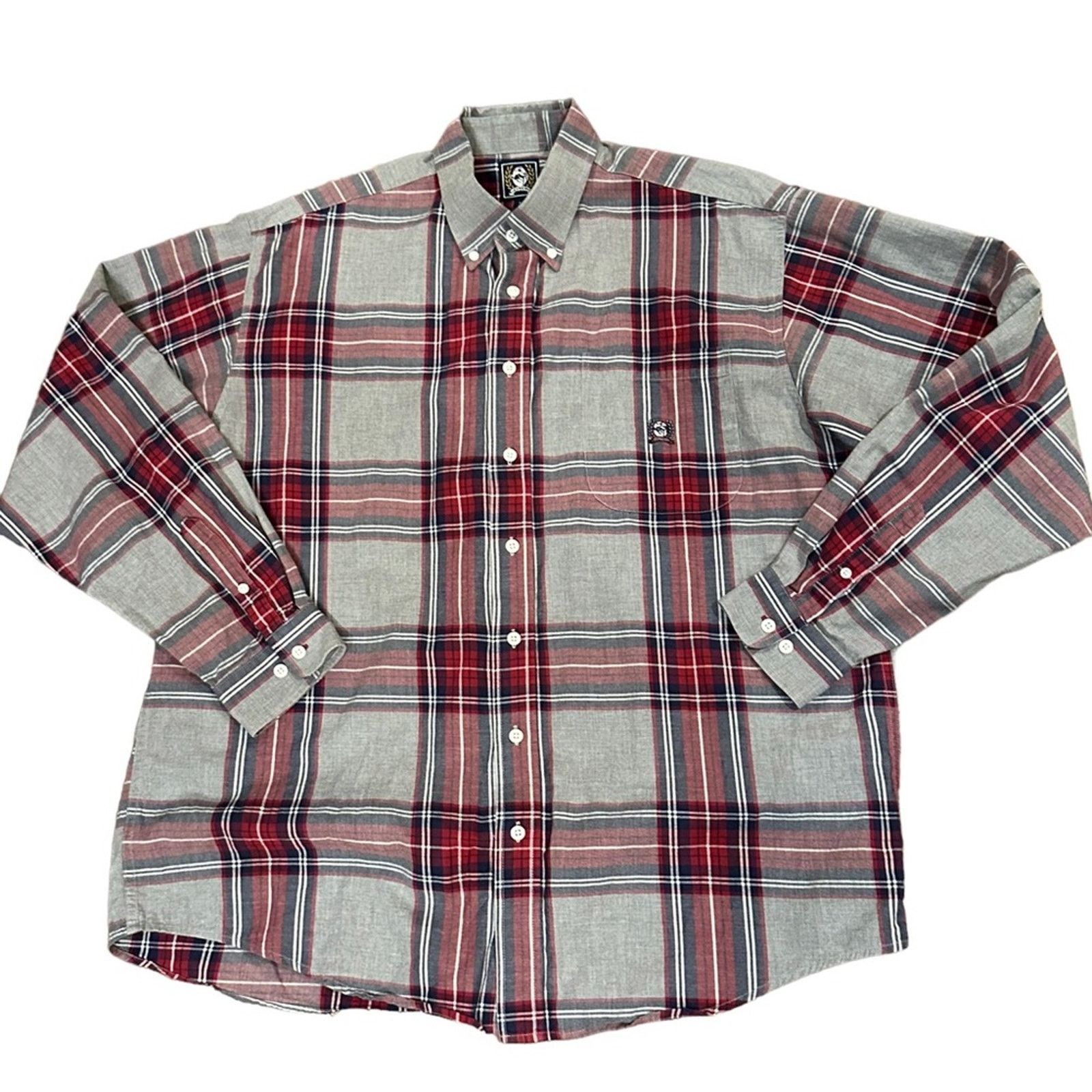 CINCH Cinch Gray Red Long Sleeve Button Down Western Shirt Large Size US L / EU 52-54 / 3 - 1 Thumbnail