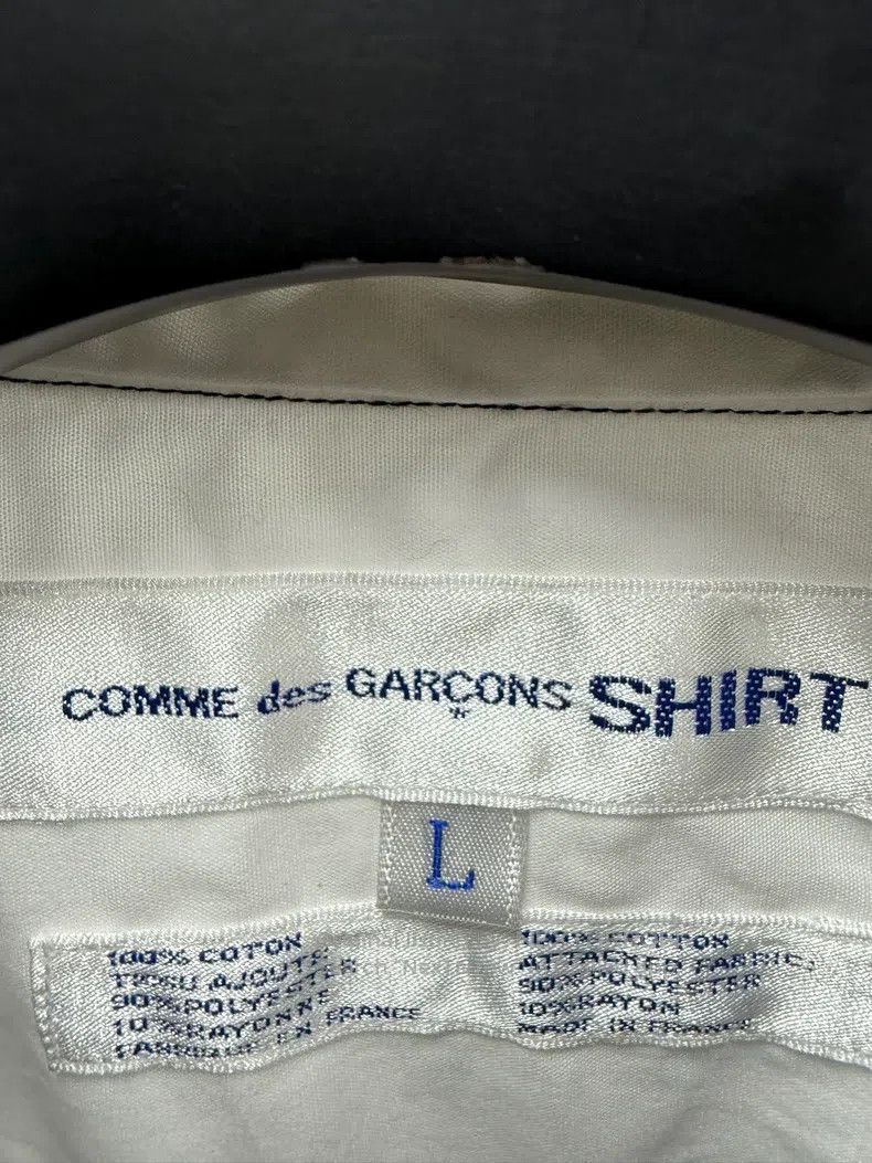 Comme des Garcons Comme Des Garcons Dragon embroidery patchwork shirt Size L / US 10 / IT 46 - 4 Thumbnail
