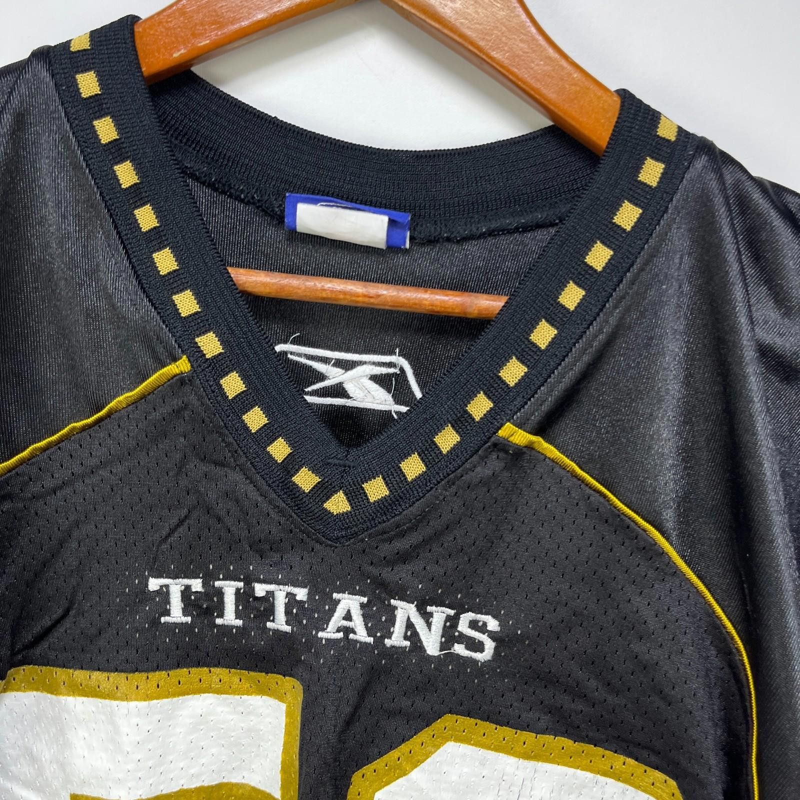 Reebok Vintage Reebok Tennessee Titans Football Jersey XL #53 Size ONE SIZE - 3 Thumbnail