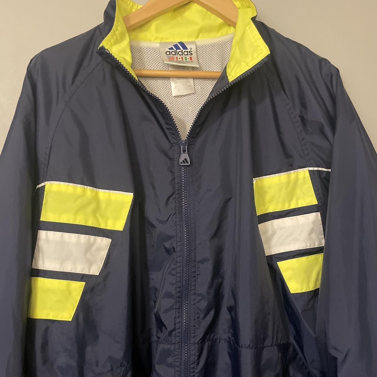 Other Vintage 90’s Adidas Embroidered Zip-up Windbreaker Jacket Size US L / EU 52-54 / 3 - 4 Thumbnail