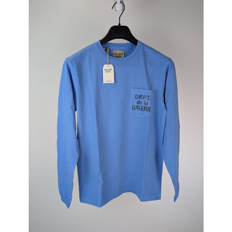 Gallery Dept. o1rshd1 Dept De La Galerie Long-Sleeve T-Shirt in Blue Size US S / EU 44-46 / 1 - 3 Thumbnail