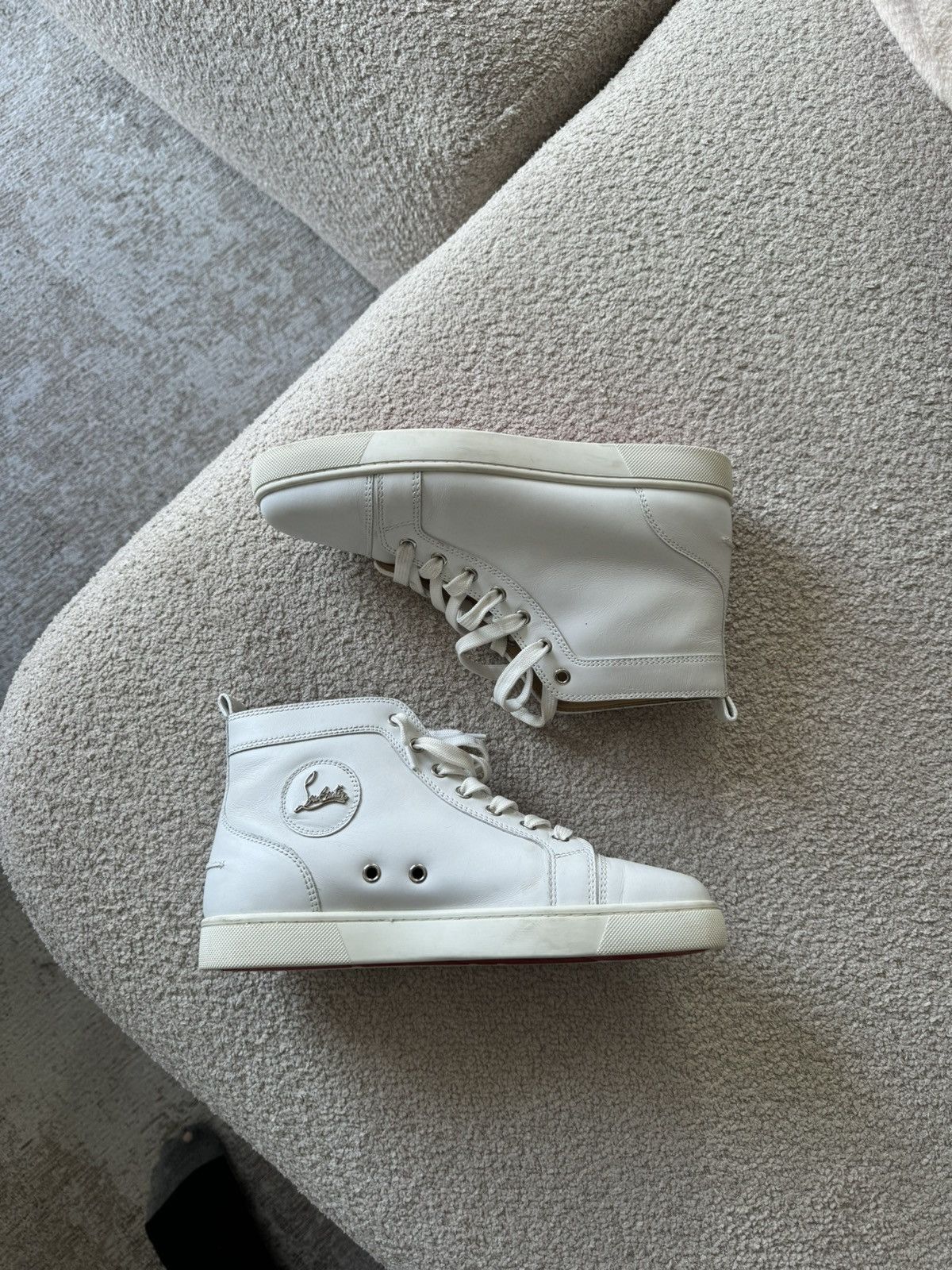 Christian Louboutin Christian louboutin high sneakers Size US 7 / EU 40 - 11 Thumbnail