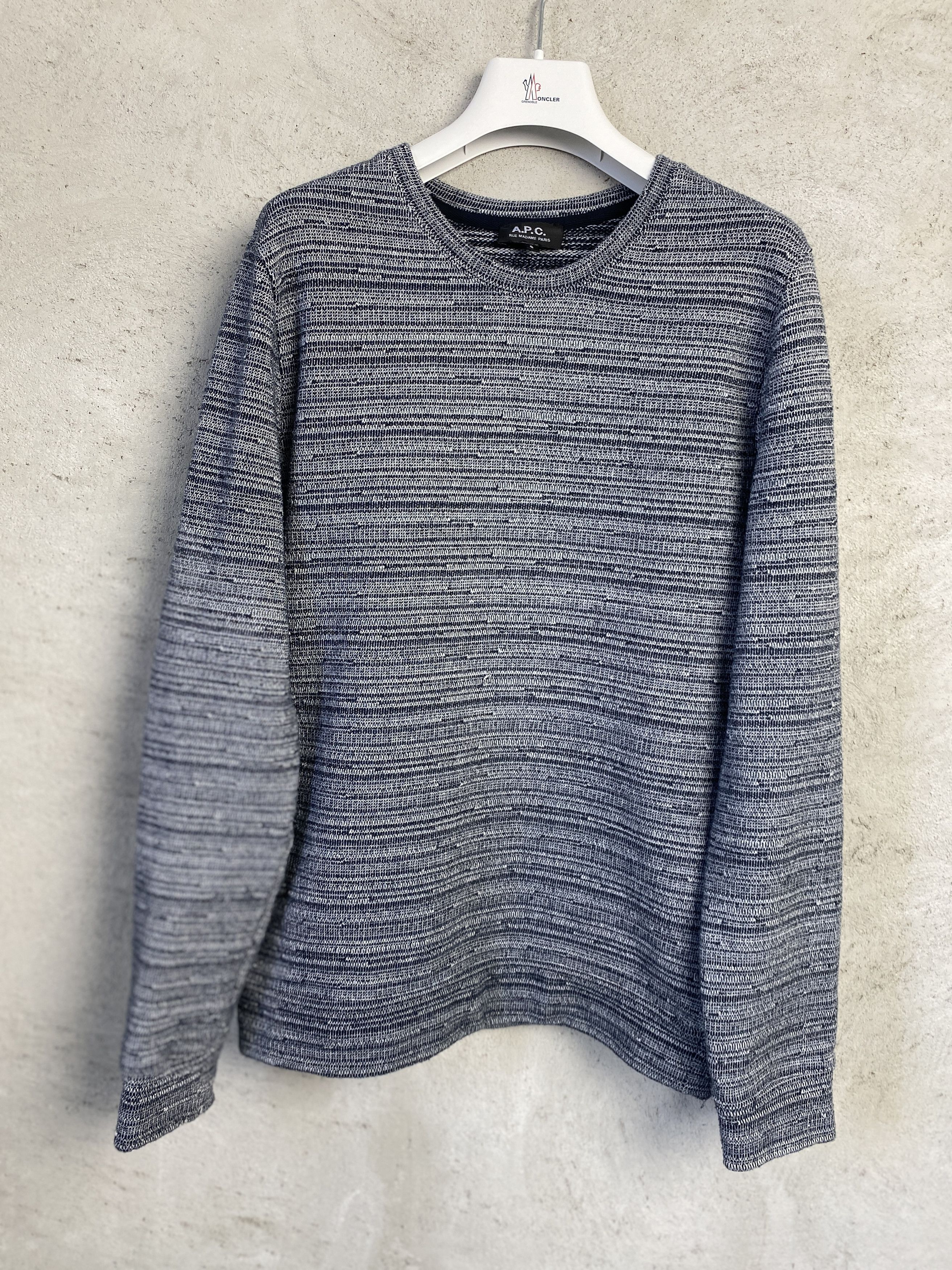 A.P.C. A.P.C. sweater knitwear sweatshirt casual Size US S / EU 44-46 / 1 - 1 Thumbnail