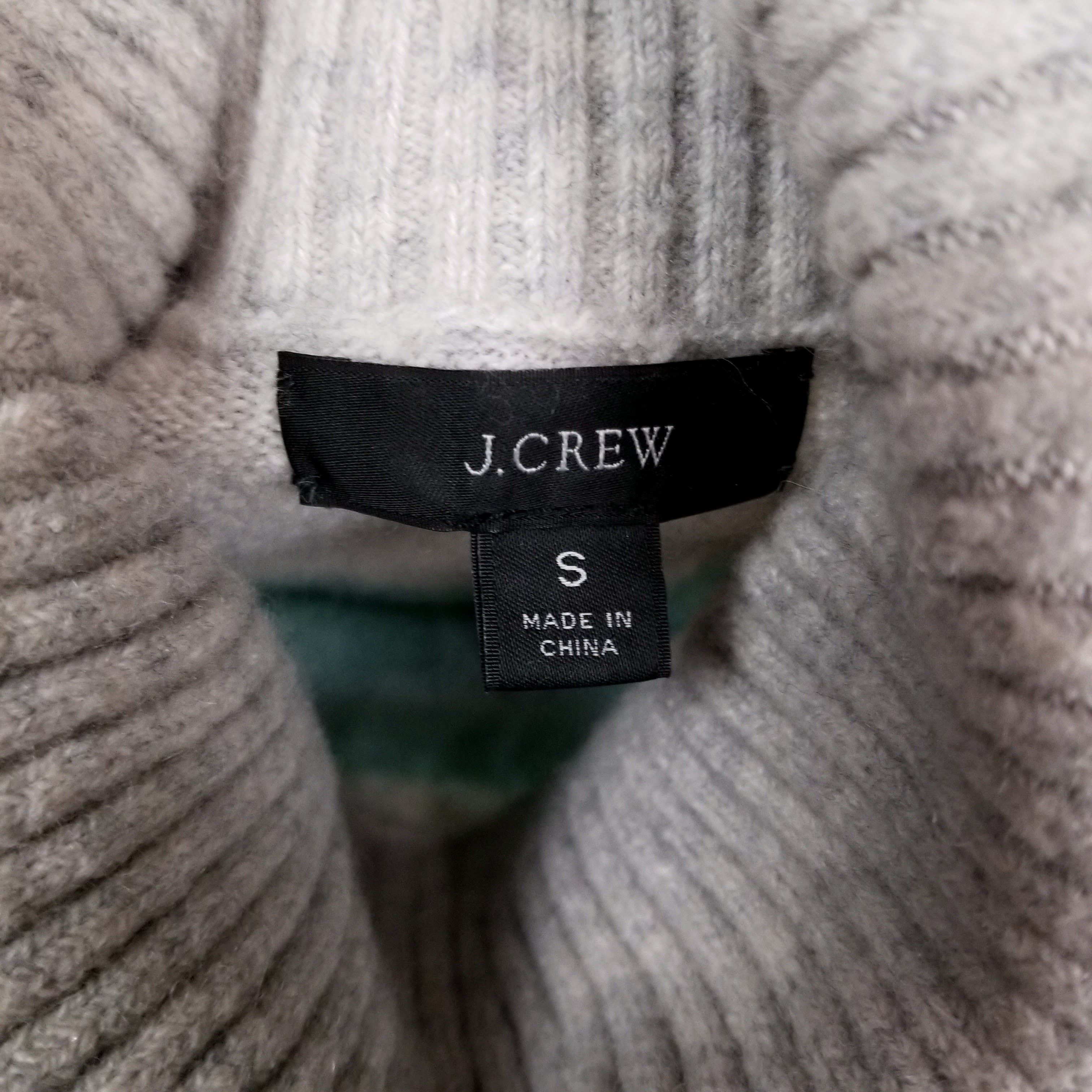 J.Crew Striped Merino Wool Alpaca Blend Turtleneck Size S / US 4 / IT 40 - 7 Thumbnail