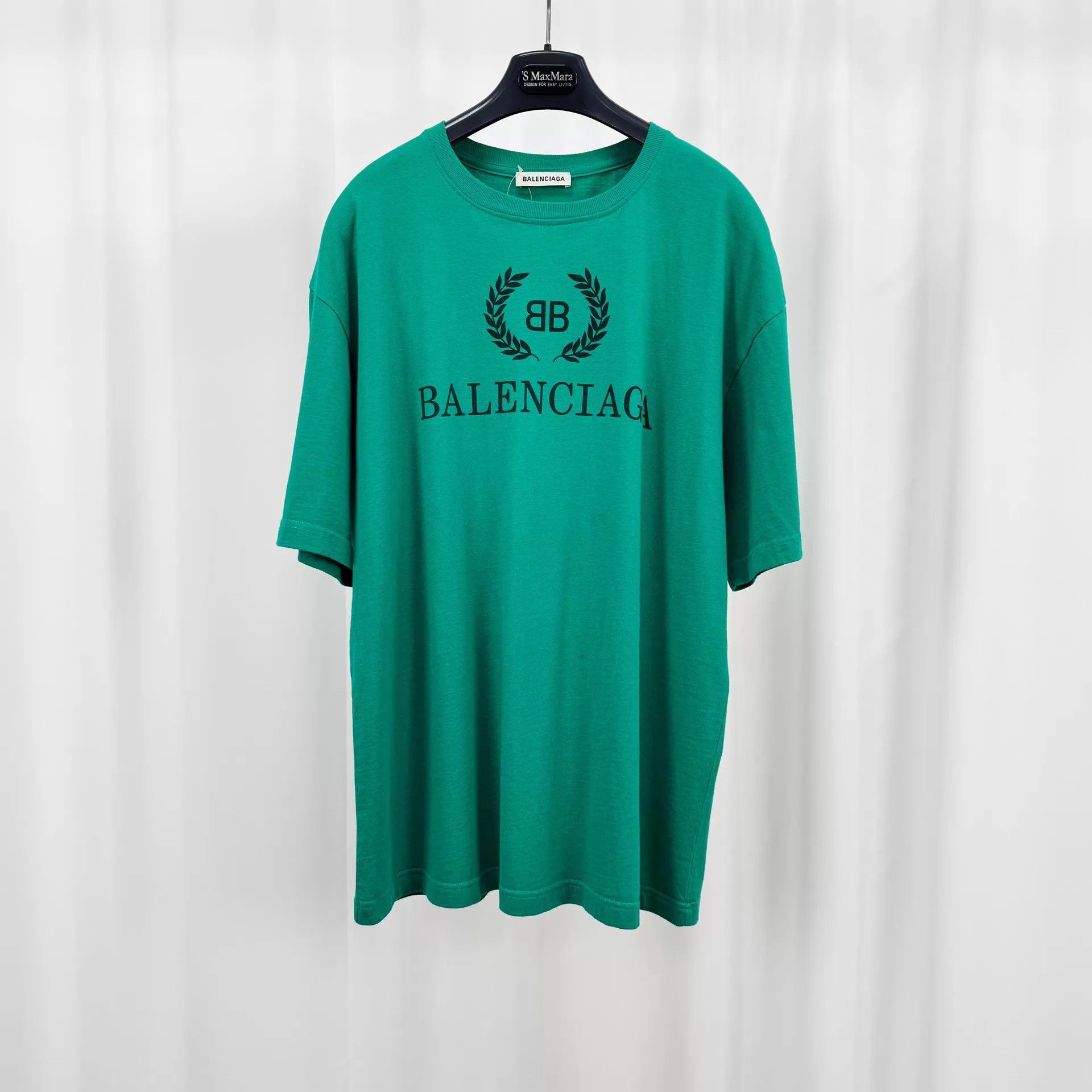 Balenciaga Balenciaga Wheat Ear Logo Short Sleeve XS 98N 4900 Size US XS / EU 42 / 0 - 1 Thumbnail