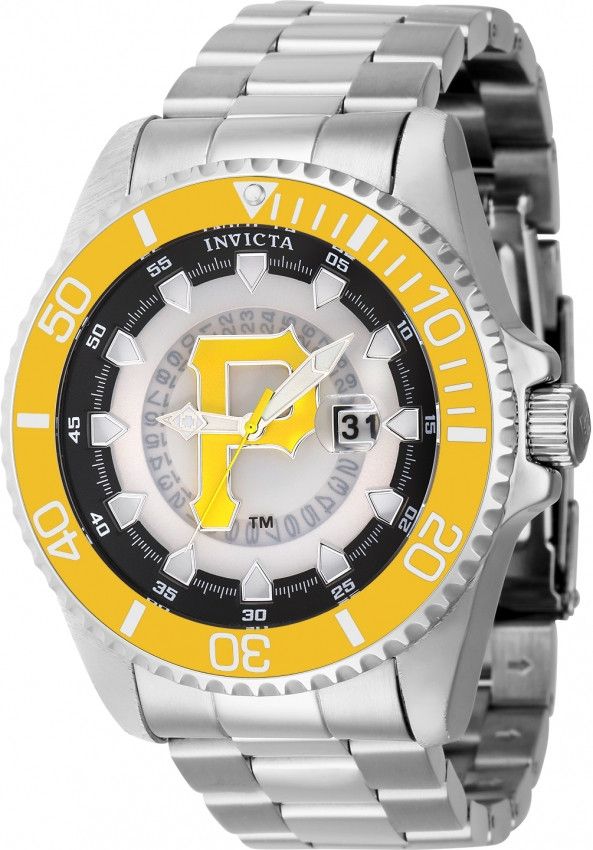 Invicta × MLB MLB Pittsburgh Pirates Quartz Men's Watch Size ONE SIZE - 1 Thumbnail
