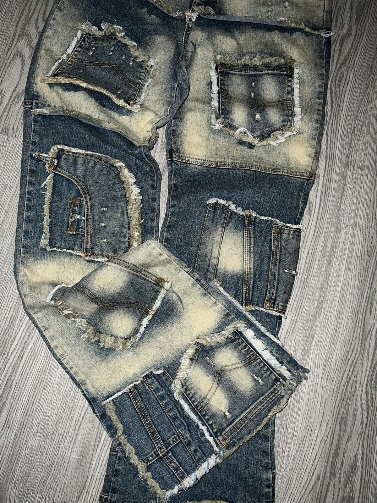 Dolce & Gabbana Modernistic Distressed Flare Jeans ➕ Size 26" / US 2 / IT 38 - 10 Thumbnail