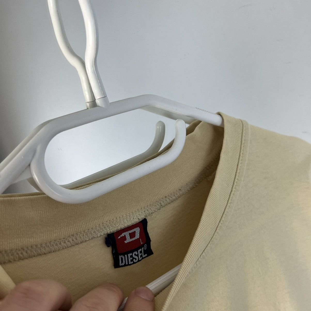 Diesel Diesel Mini Embroidered Logo Oversized Vintage T-Shirt Size US L / EU 52-54 / 3 - 4 Thumbnail