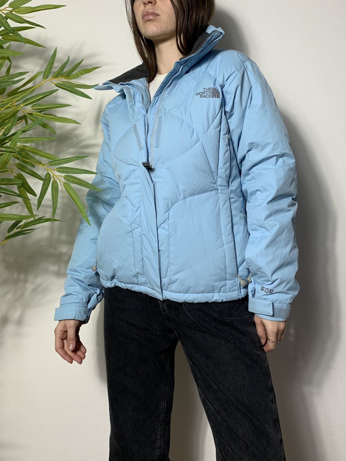 The North Face VINTAGE THE NORTH FACE 600 BLUE PUFFER DOWN JACKET Size S / US 4 / IT 40 - 3 Thumbnail