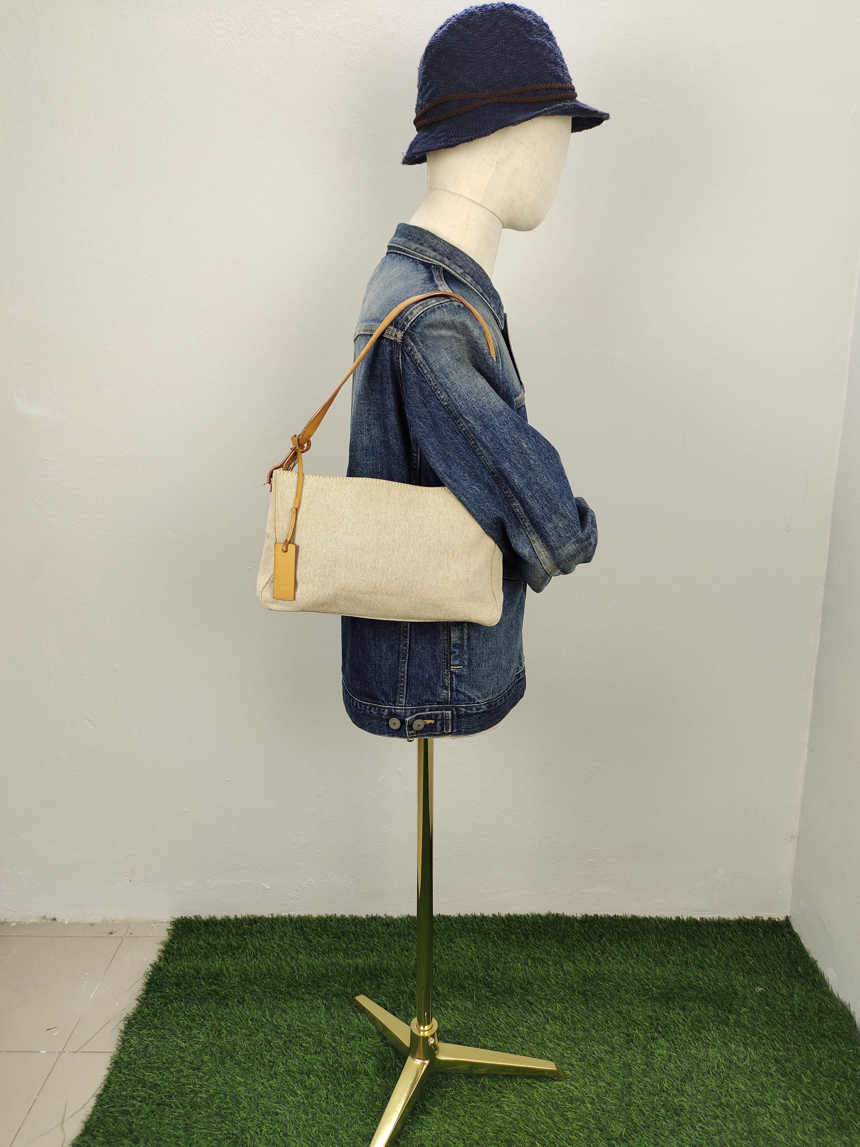 Mr. Junko Vintage Junko Shimada Japan Canvas Mix Leather Shoulder Bag Size ONE SIZE - 2 Thumbnail