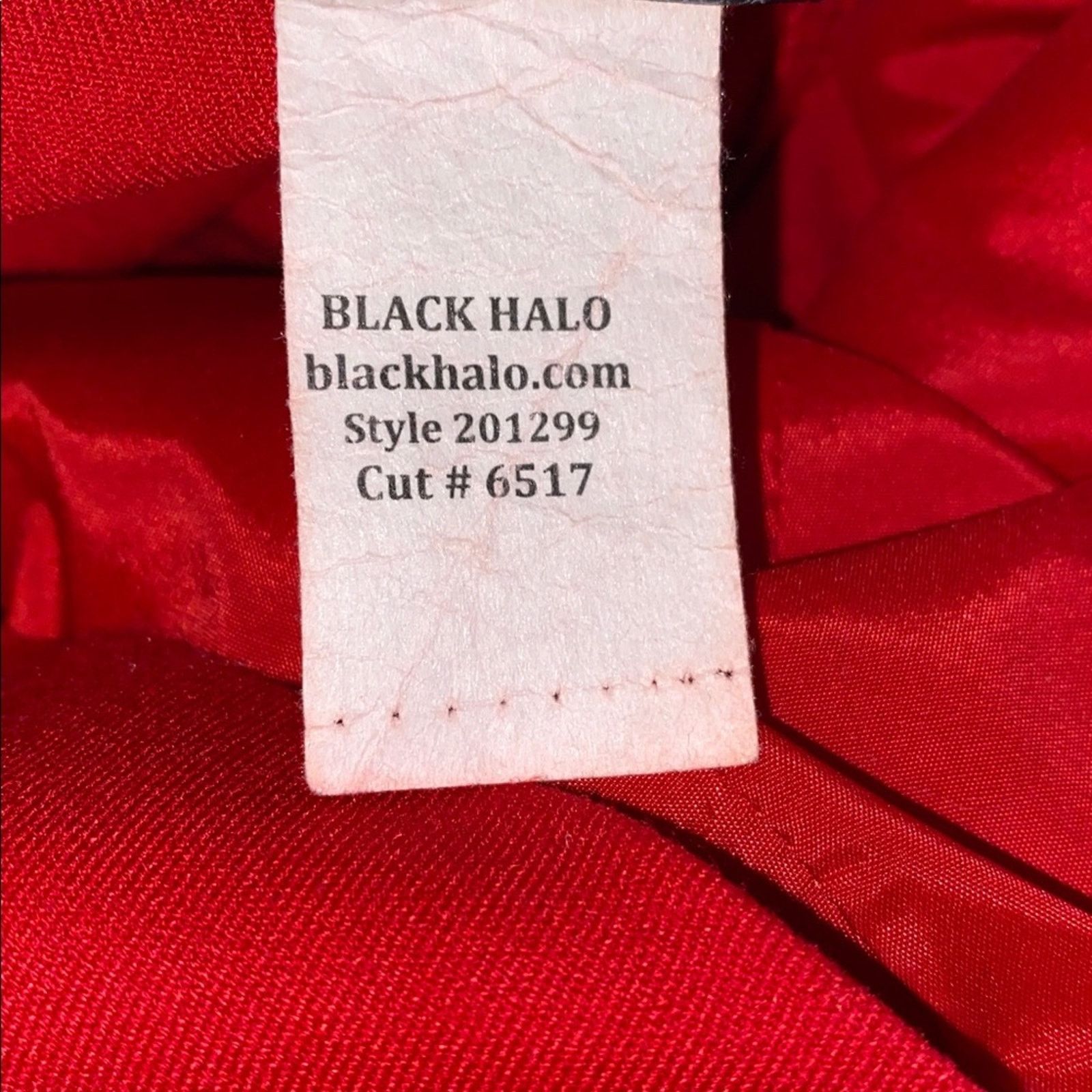 Black Halo BLACK HALO Jackie O Red Belted Wide Leg Jumpsuit Size 4 P Size 27" / US 4 / IT 40 - 15 Thumbnail