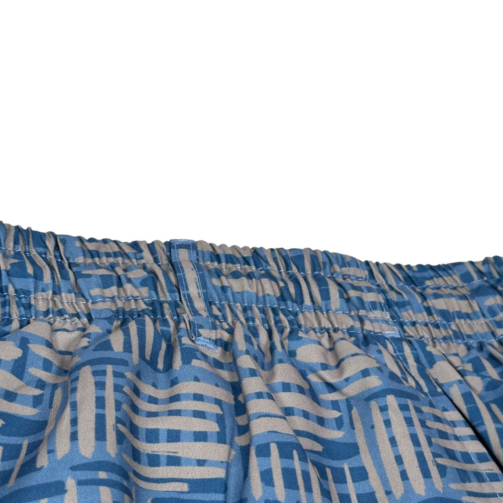 Southern Marsh Southern Marsh Swim Trunks Shorts Men 3X Blue Gray Geometric Size US 44 / EU 60 - 4 Thumbnail