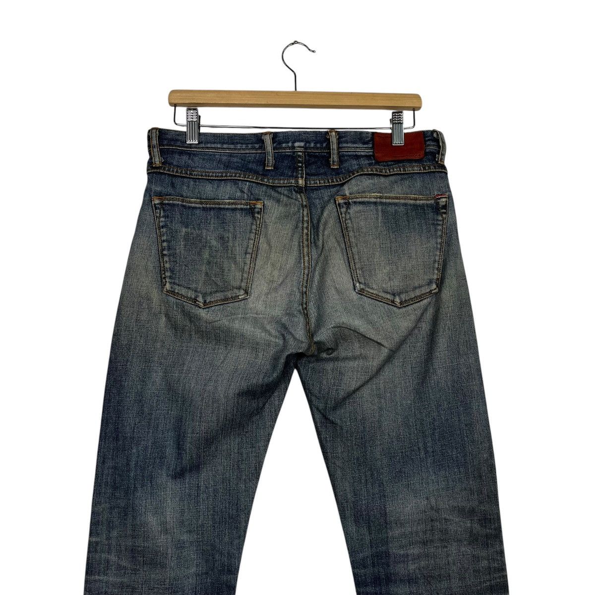 Matsuda Vintage Monsieur Nicole By Matsuda Distressed Denim Size 32" / US 10 / IT 46 - 9 Thumbnail