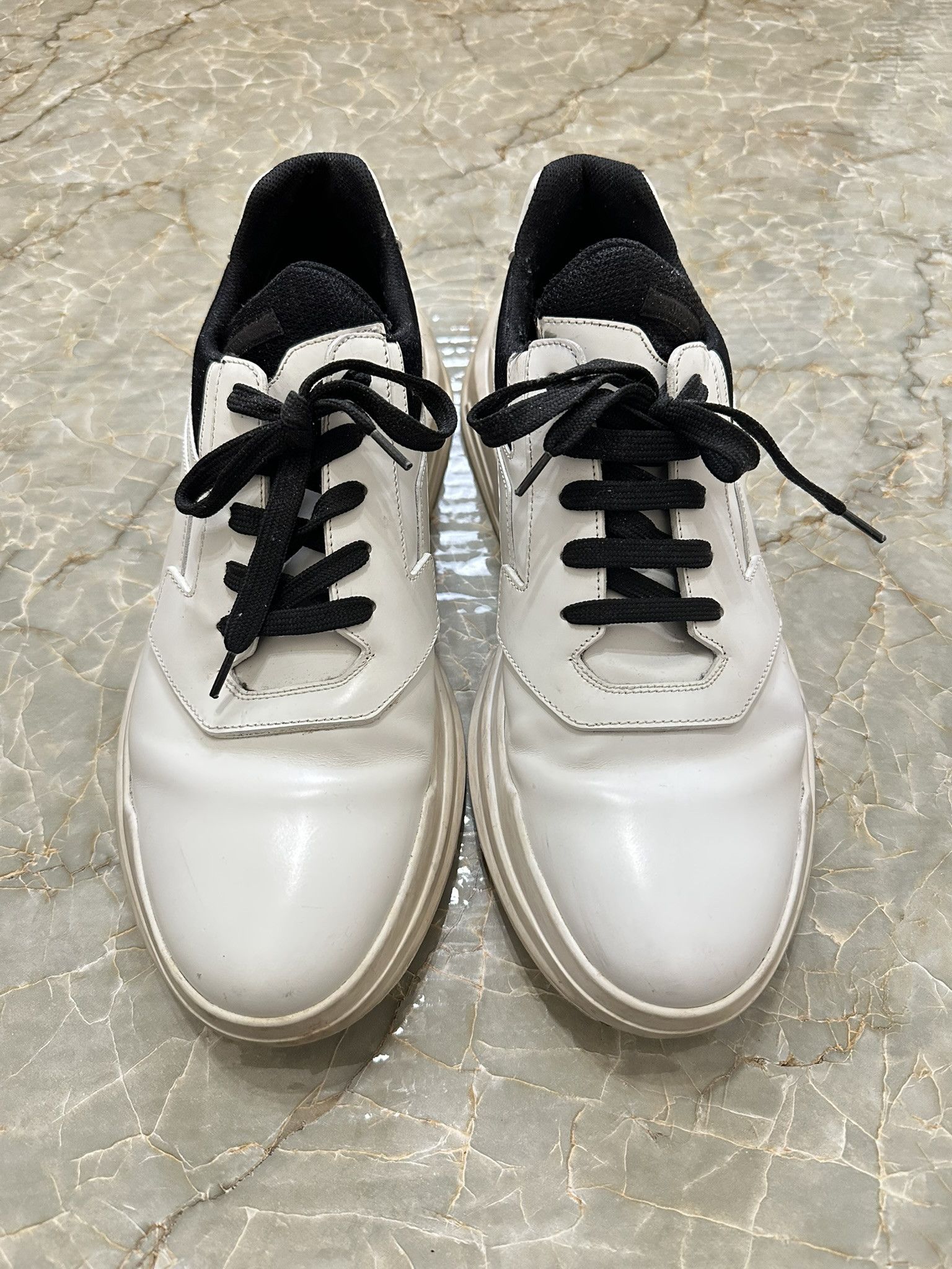 Prada Spazzolato Runway Sneakers Size US 10 / EU 43 - 4 Thumbnail