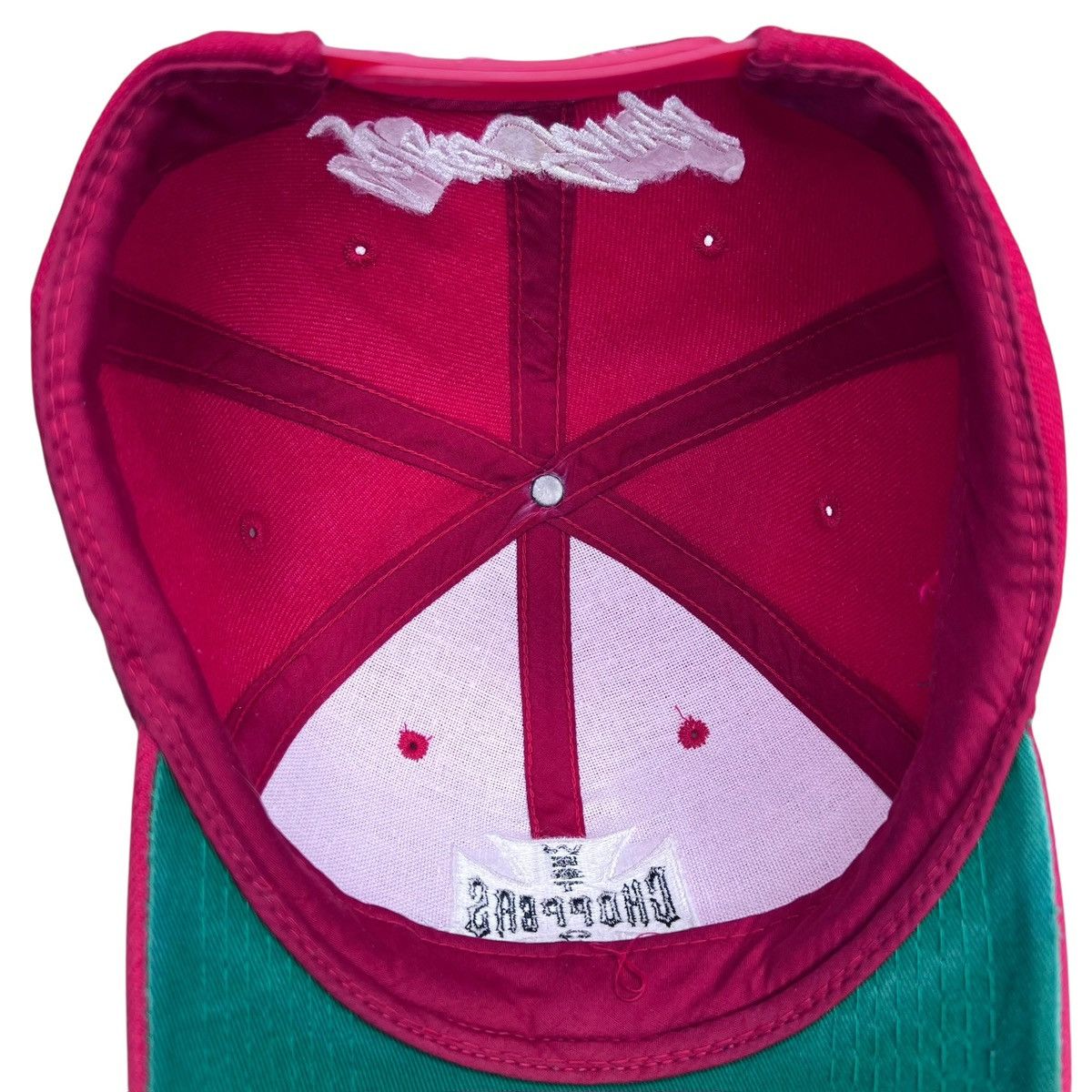 West Coast Choppers Vintage 1990s West Coast Choppers Jesse James Red Snapback Size ONE SIZE - 9 Thumbnail