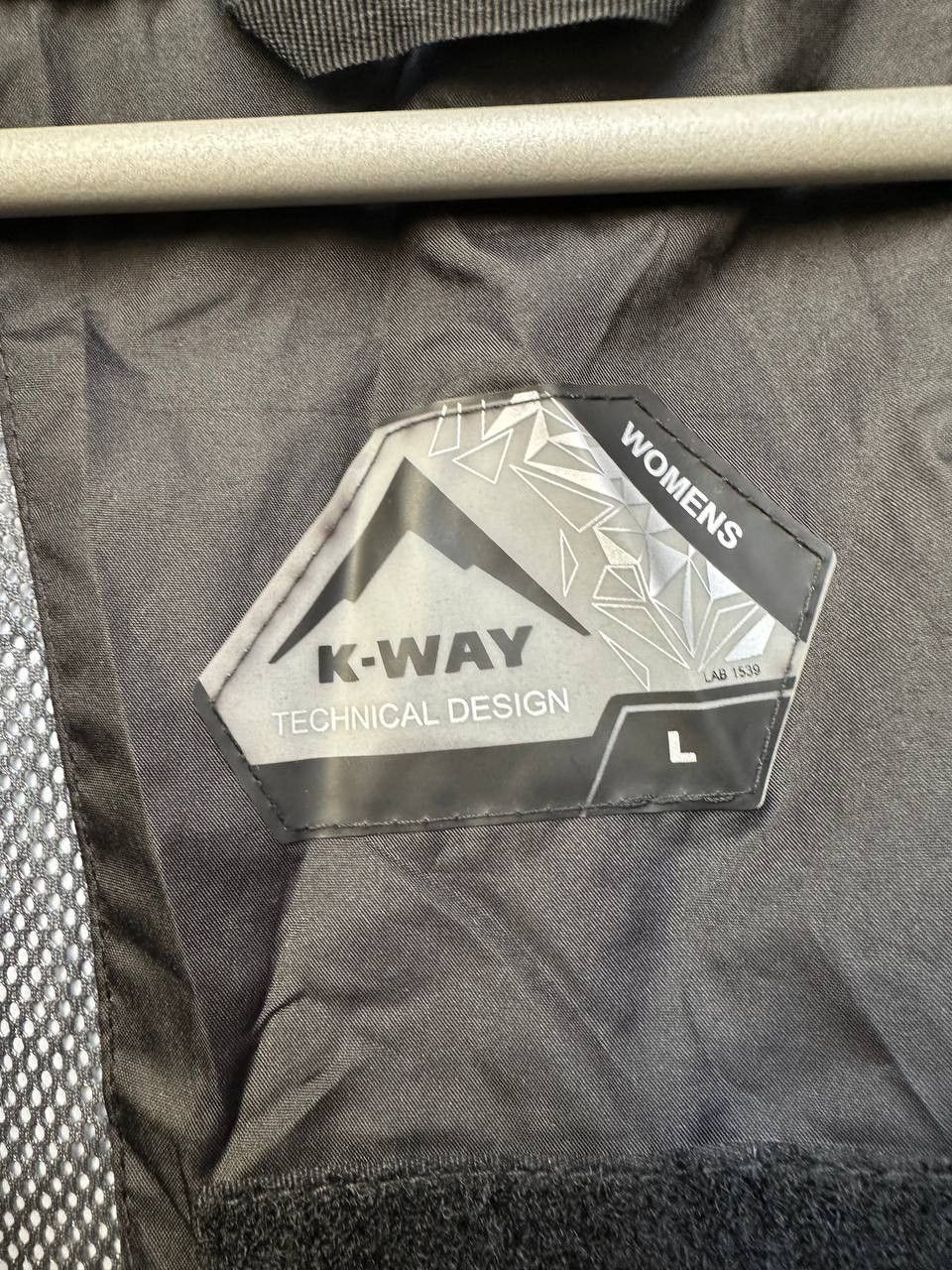 K-Way K-Way Long Rain Coat Windbreaker Jacket LAB Size L / US 10 / IT 46 - 13 Thumbnail