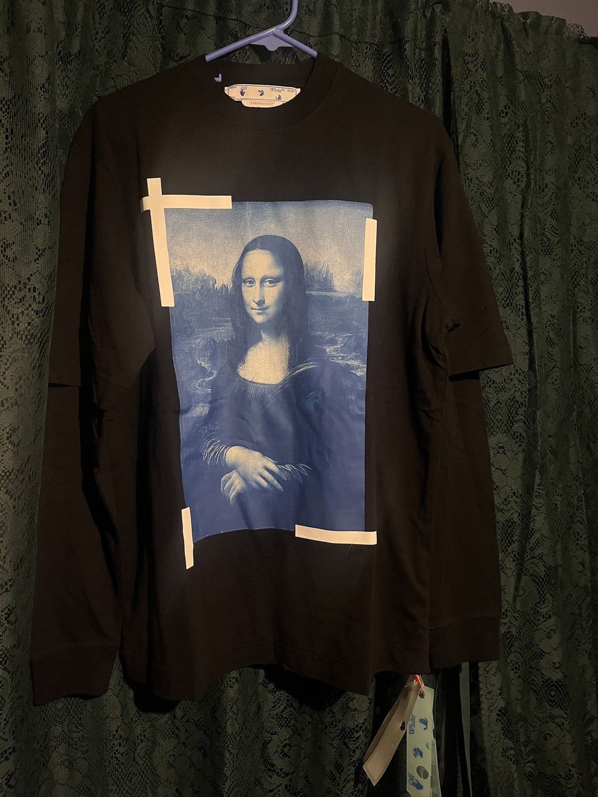 Off-White × Vintage 2013 Off-White Mona Lisa Layered Long Sleeve Size US M / EU 48-50 / 2 - 1 Thumbnail