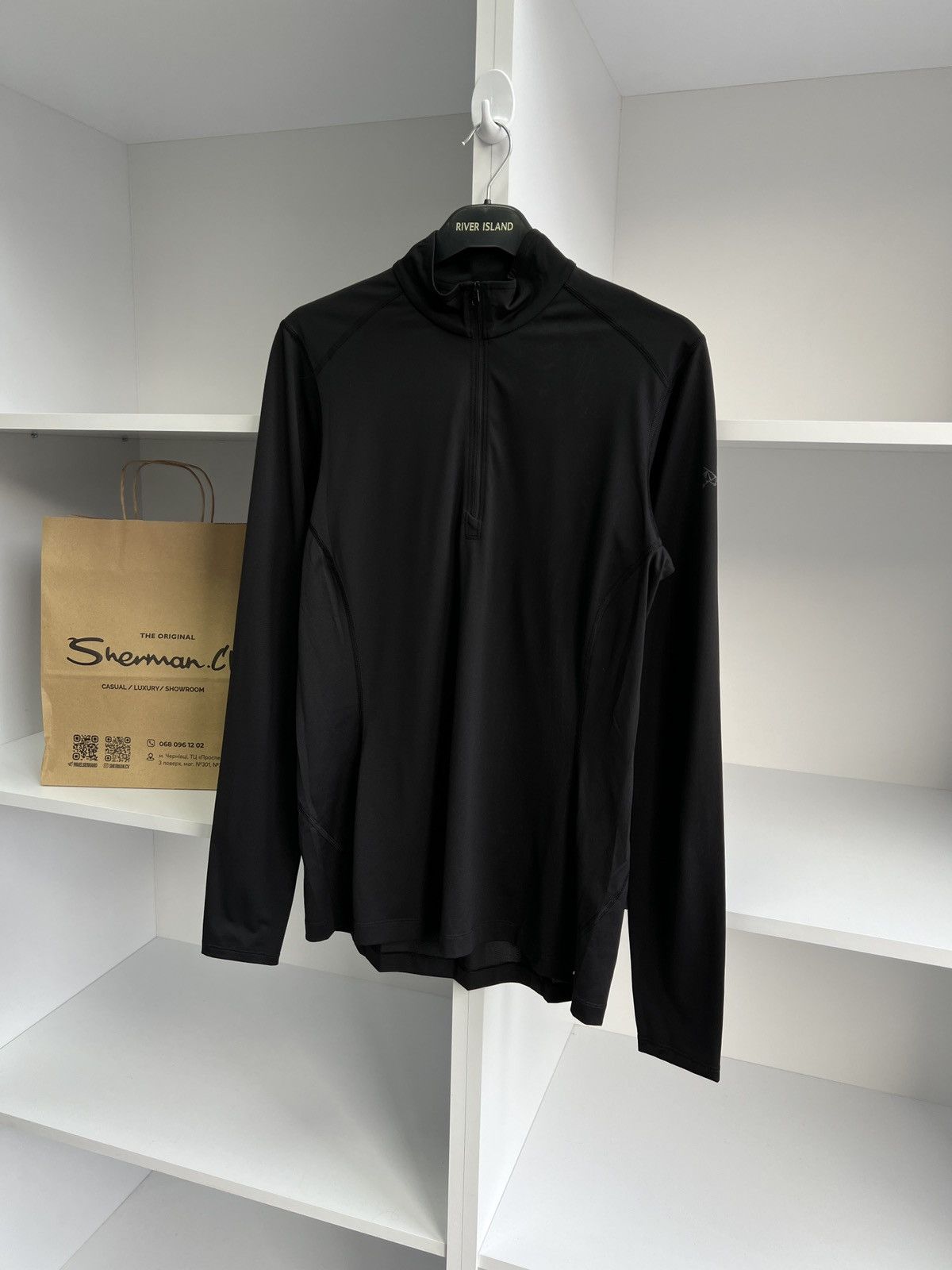 Arc'teryx × Vintage Vintage Arc’teryx Termo Black Long sleeve t-shirt Size US L / EU 52-54 / 3 - 2 Thumbnail