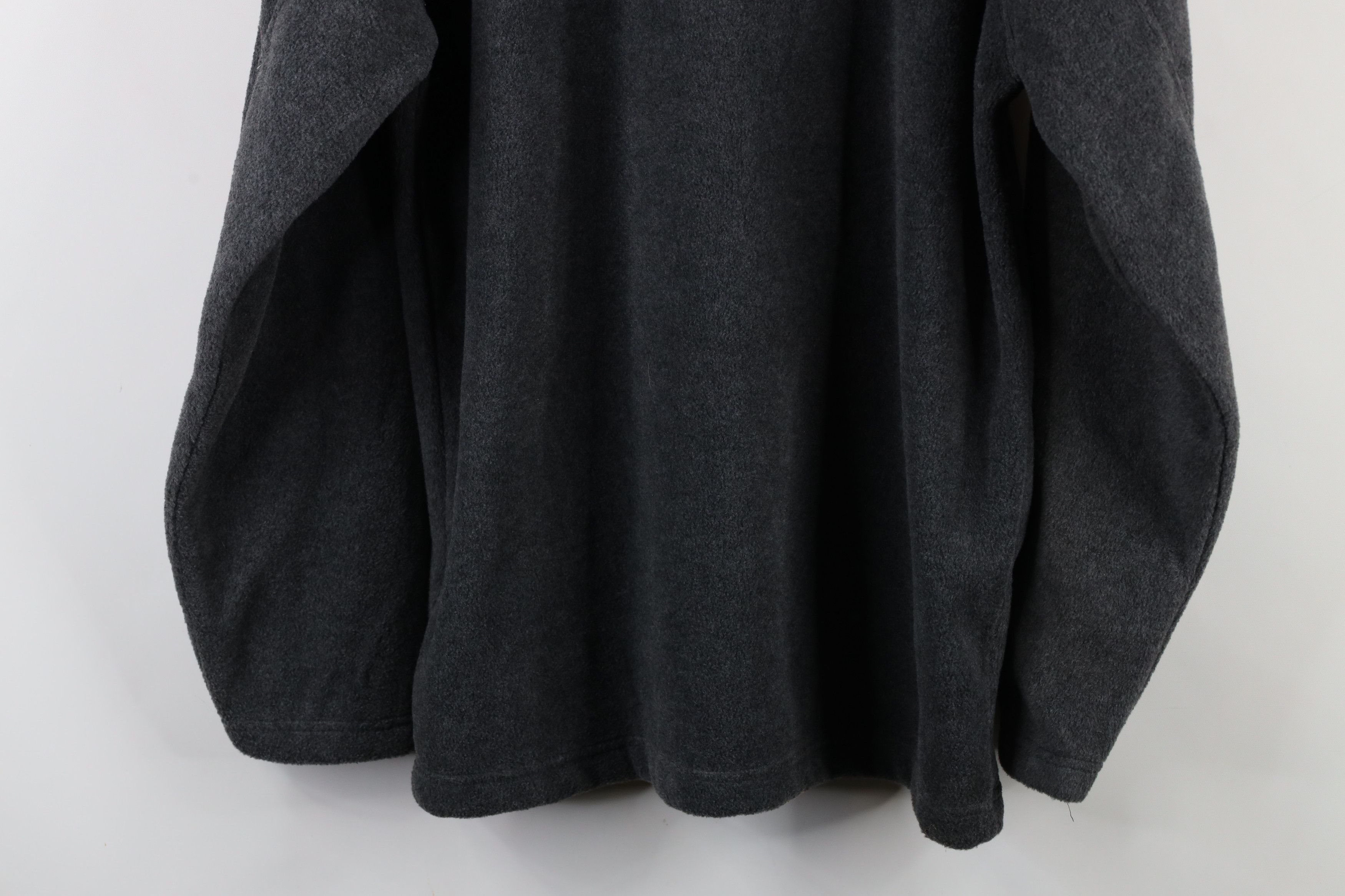 Vintage Deadstock Vintage Y2K 2000 V-Neck Fleece Sweater Gray Size US M / EU 48-50 / 2 - 11 Thumbnail