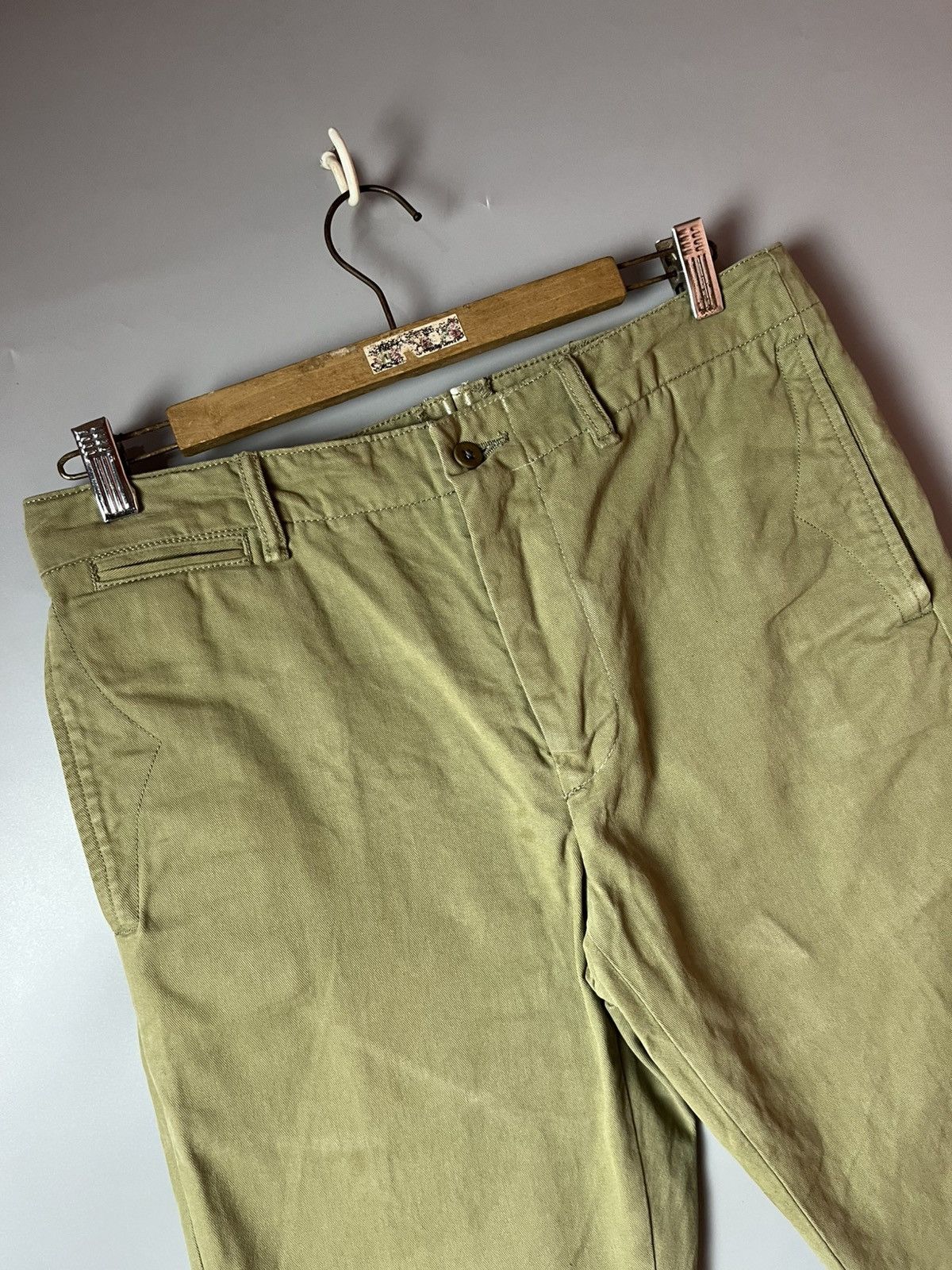 RRL Ralph Lauren RRL Ralph Lauren officers chinos trouser Size US 32 / EU 48 - 2 Thumbnail
