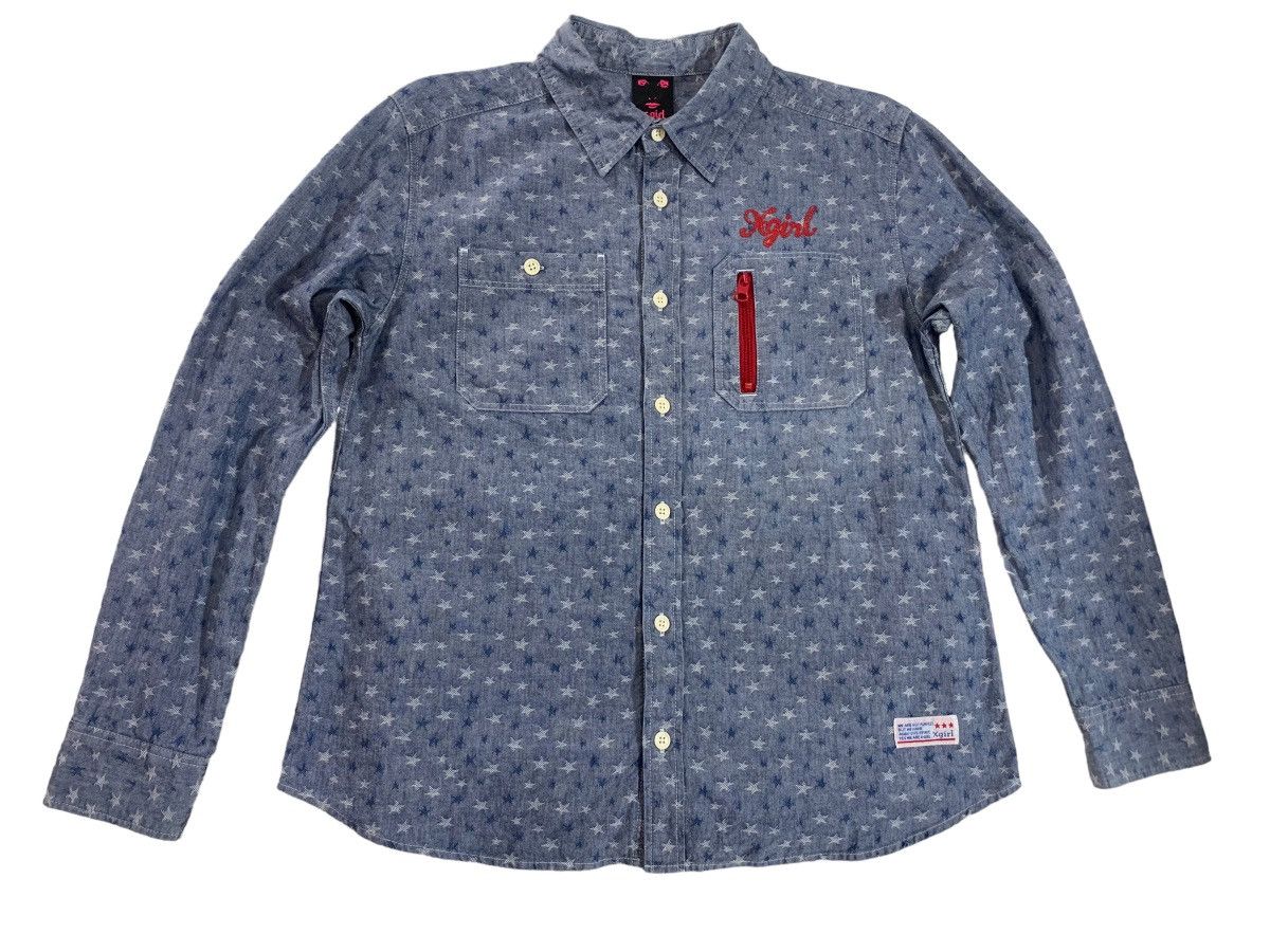 Designer × Japanese Brand X-GIRL JAPANESE BRAND SHIRT Size US S / EU 44-46 / 1 - 1 Thumbnail