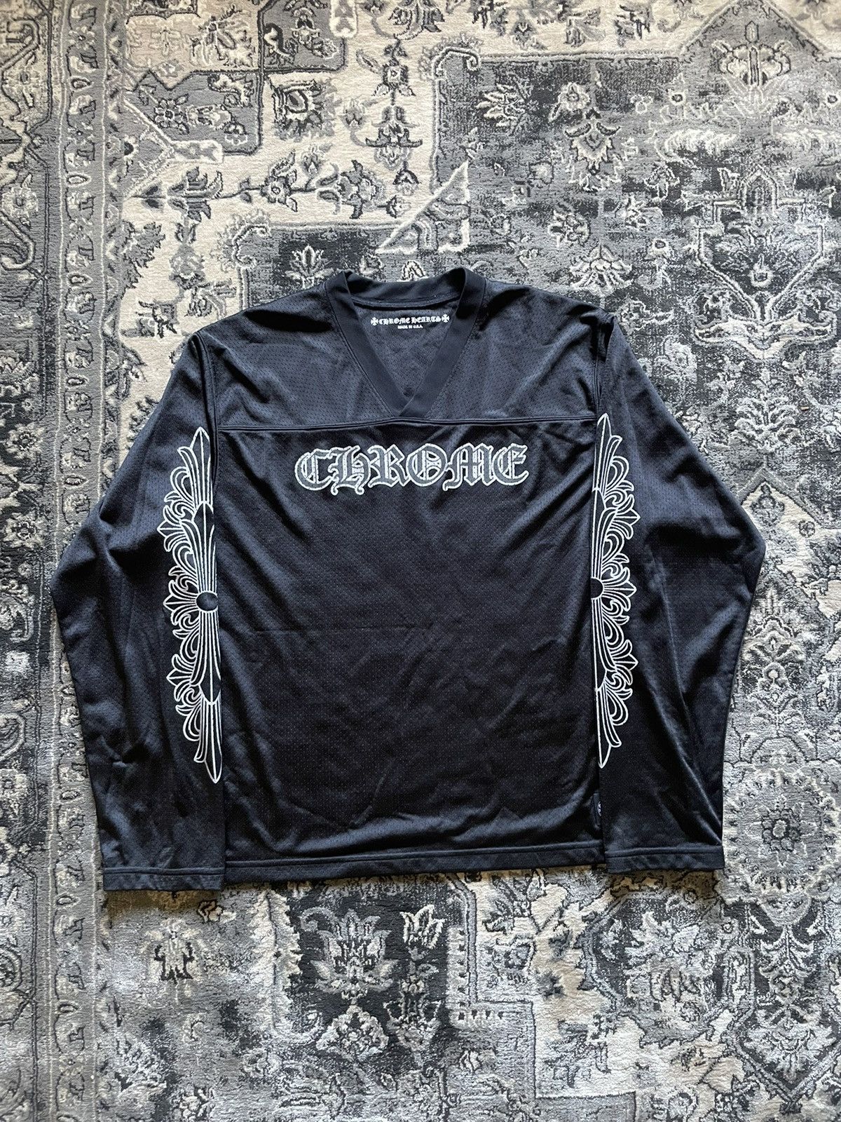 Chrome Hearts Mesh Jersey Black | Grailed