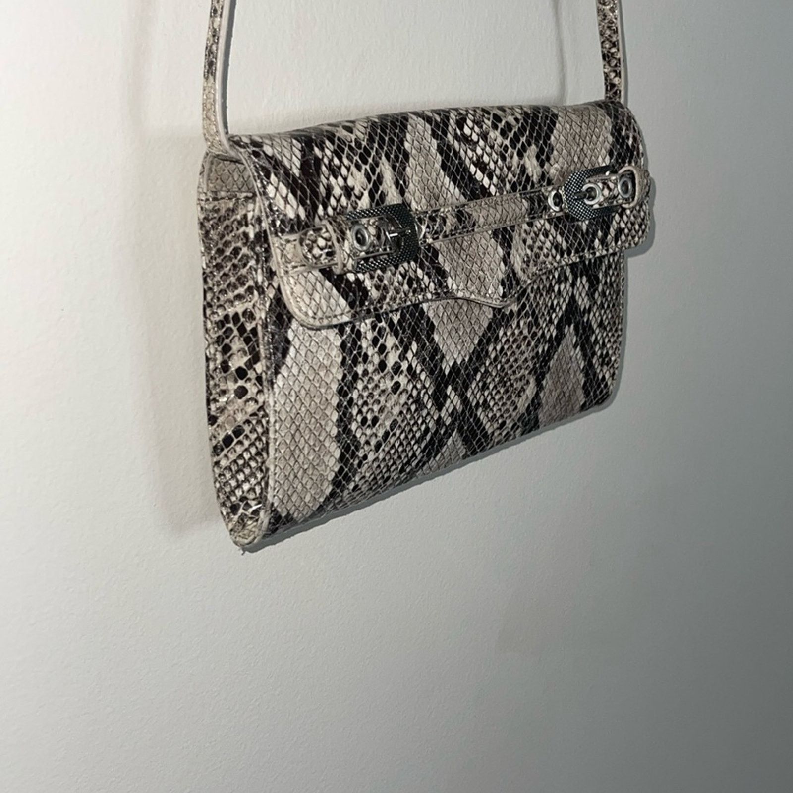 Rebecca Minkoff Rebecca Minkoff Snake Print MAB Crossbody Leather Purse Size ONE SIZE - 8 Thumbnail