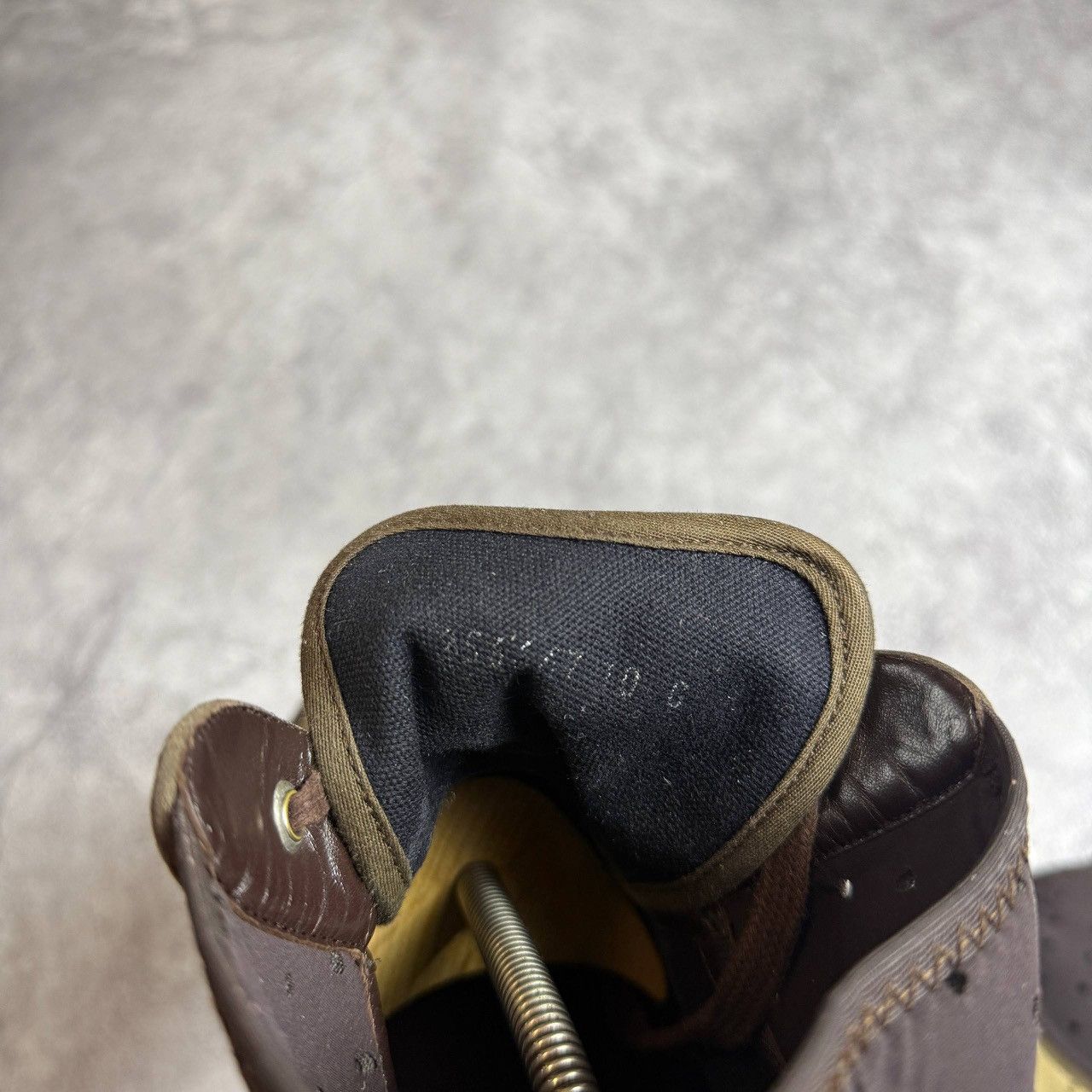 Gucci GG California Monogram Leather Striped High Top