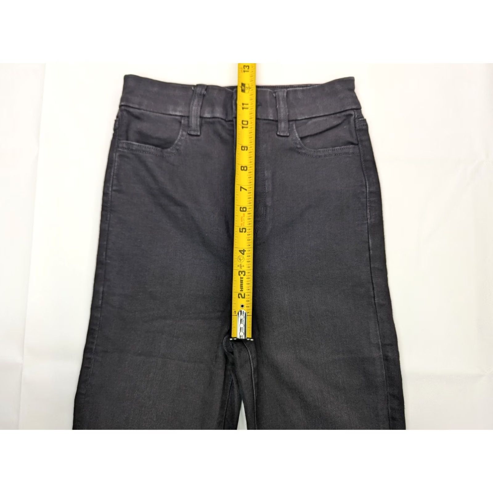 American Eagle Outfitters American Eagle Outfitters Jegging Black Denim 00 Reg Womens Stretch High Rise 29 Inseam 5-Pocket Denim Jeans Size 24" / US 00 / IT 34 - 4 Thumbnail
