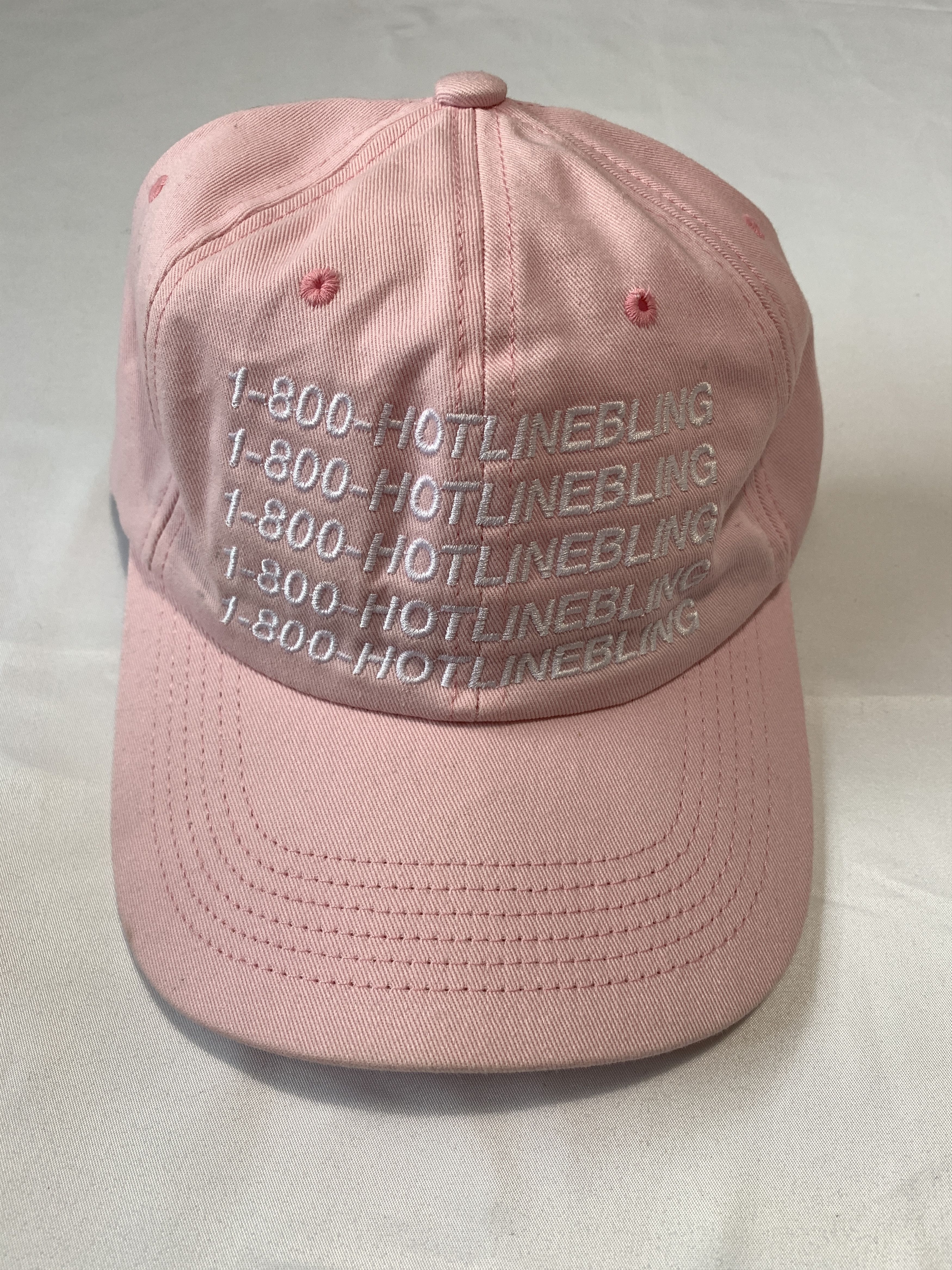 OVO HOT LINE BLING SWEETER MAN VALENTINES CAP HAT PINK