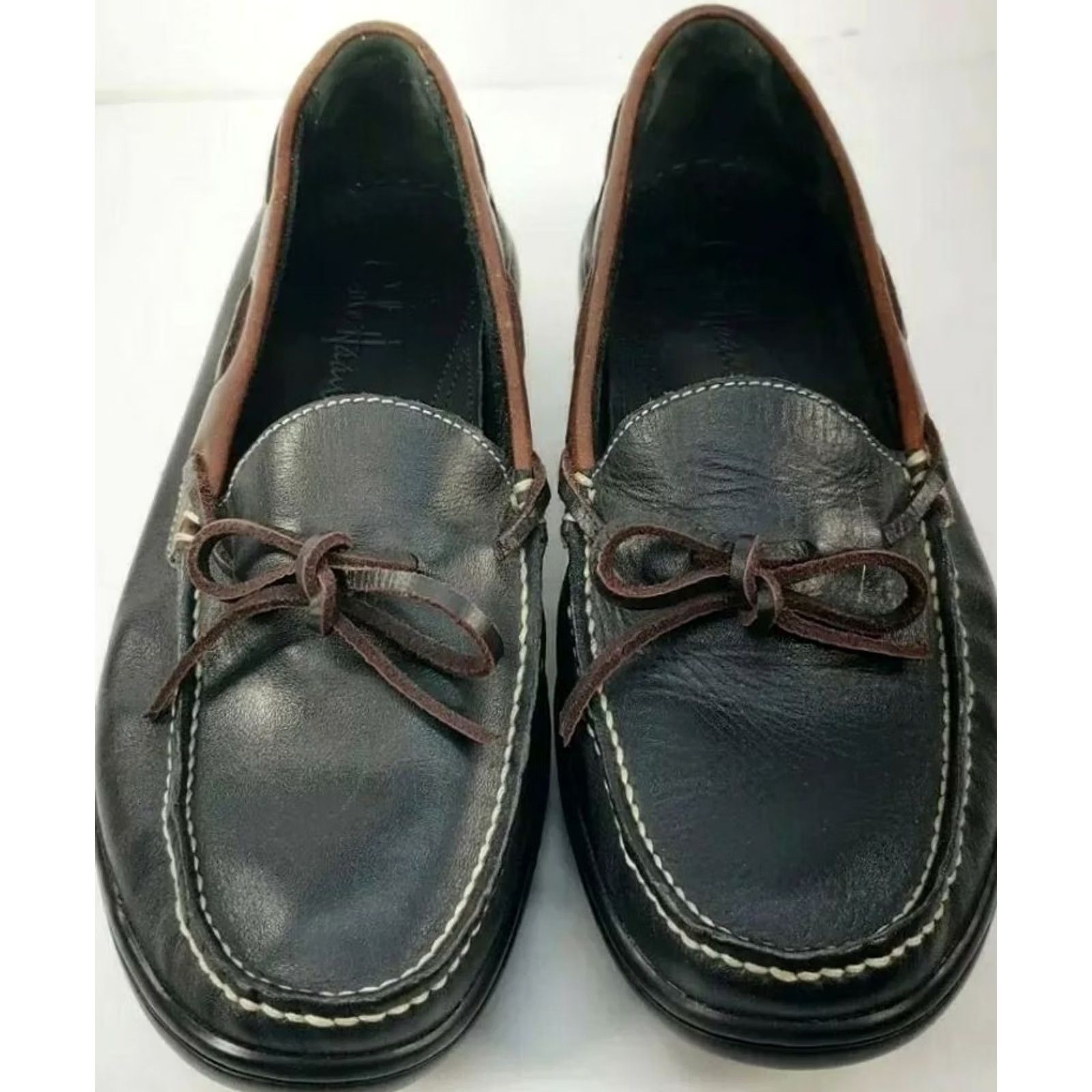 Cole Haan Cole Haan Country Black/Brown Leather Slip-On Loafers Men’s 9.5M Size 9.5M Brown Black Leather Slip-On Loafers Men’s 9.5M Cole Haan Country Size US 10 / EU 43 - 5 Thumbnail