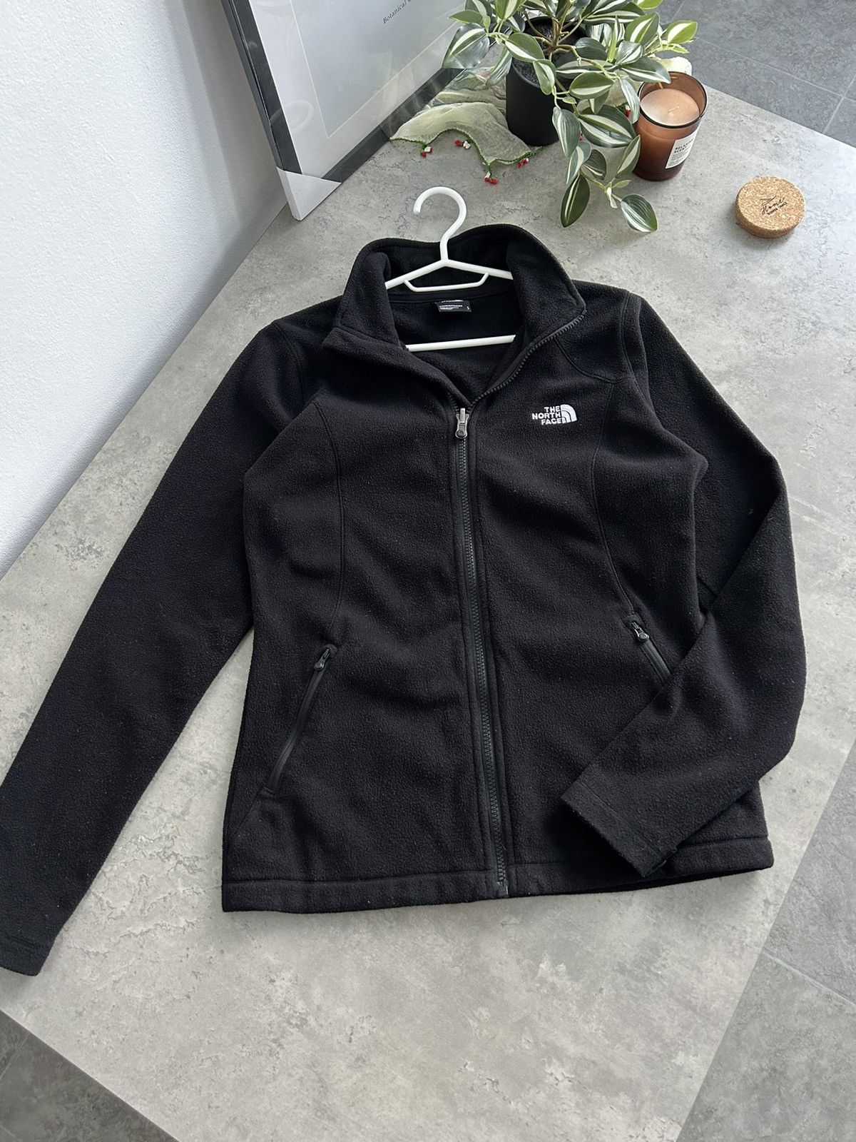 The North Face × Vintage The north face zip black hoodie jacket fleece sweatshirt Size S / US 4 / IT 40 - 3 Thumbnail