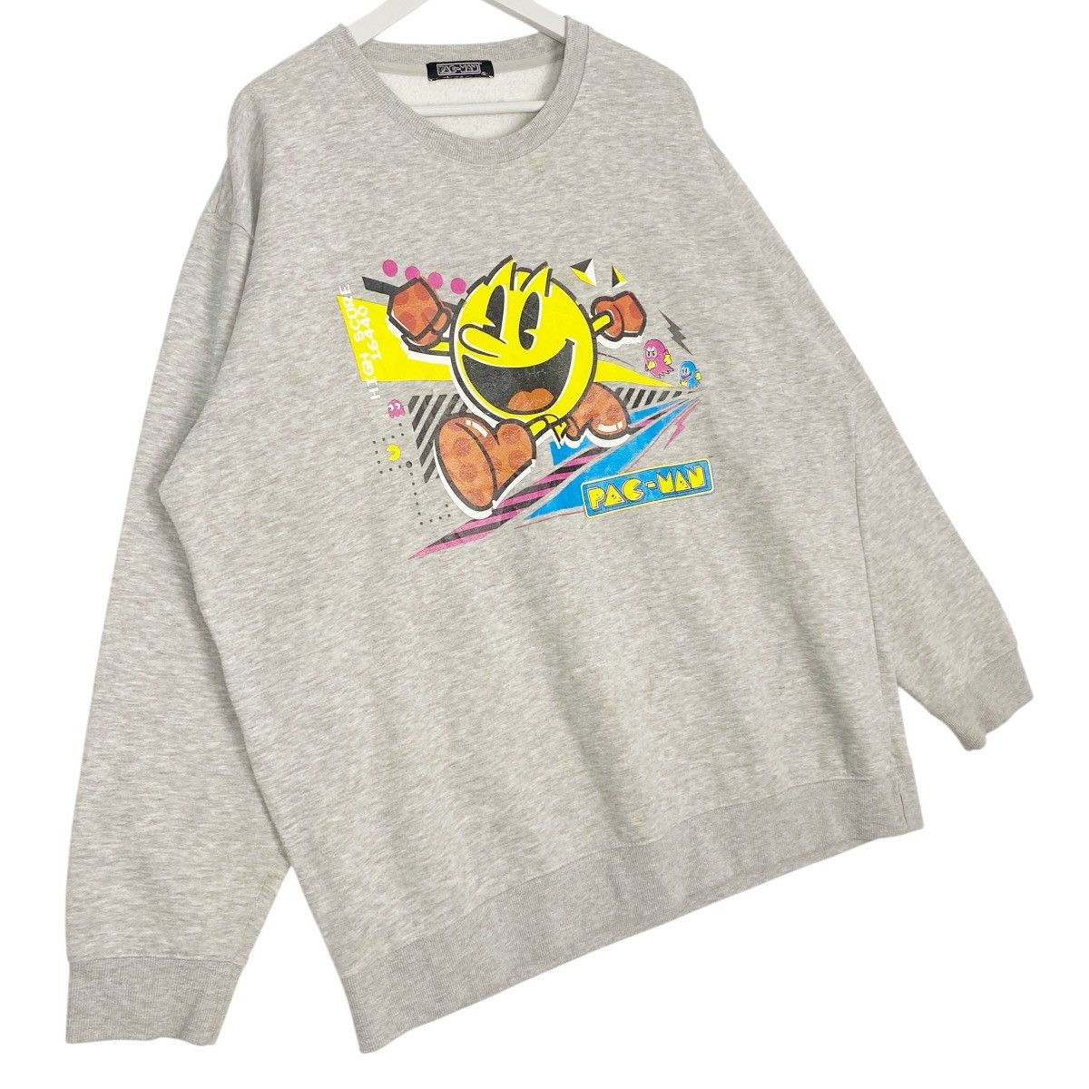 Other Vintage PAC Man Printed Crewneck Sweatshirt Gray Size US L / EU 52-54 / 3 - 3 Thumbnail