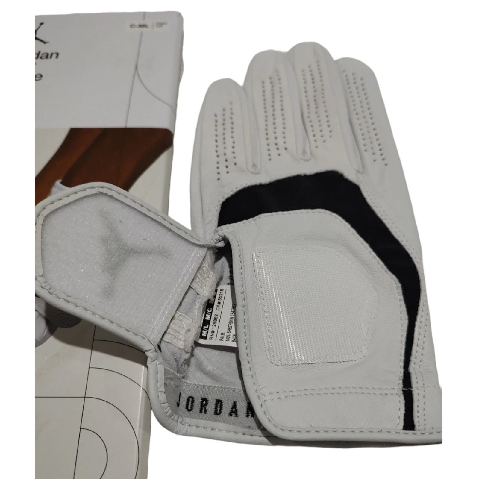Nike Nike Jordan Tour Golf Glove Right Hand Cadet C-ML Large J100 Size 46 - 4 Thumbnail