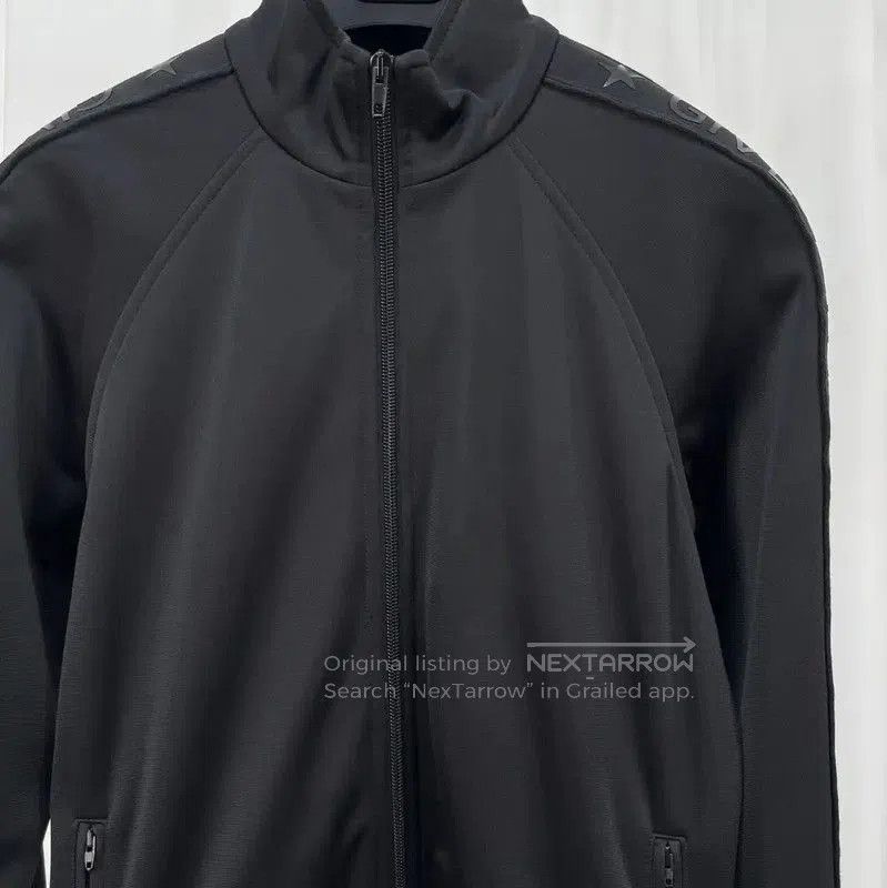 Givenchy Givenchy Black Cotton Blend Logo Jacket . Size S / US 4 / IT 40 - 3 Thumbnail
