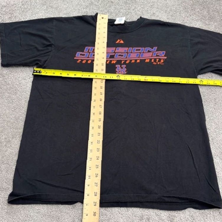 MLB Majestic T-Shirt XL Black MLB Graphic 2006 October Plaoffs Mission Tee Size US XL / EU 56 / 4 - 7 Thumbnail