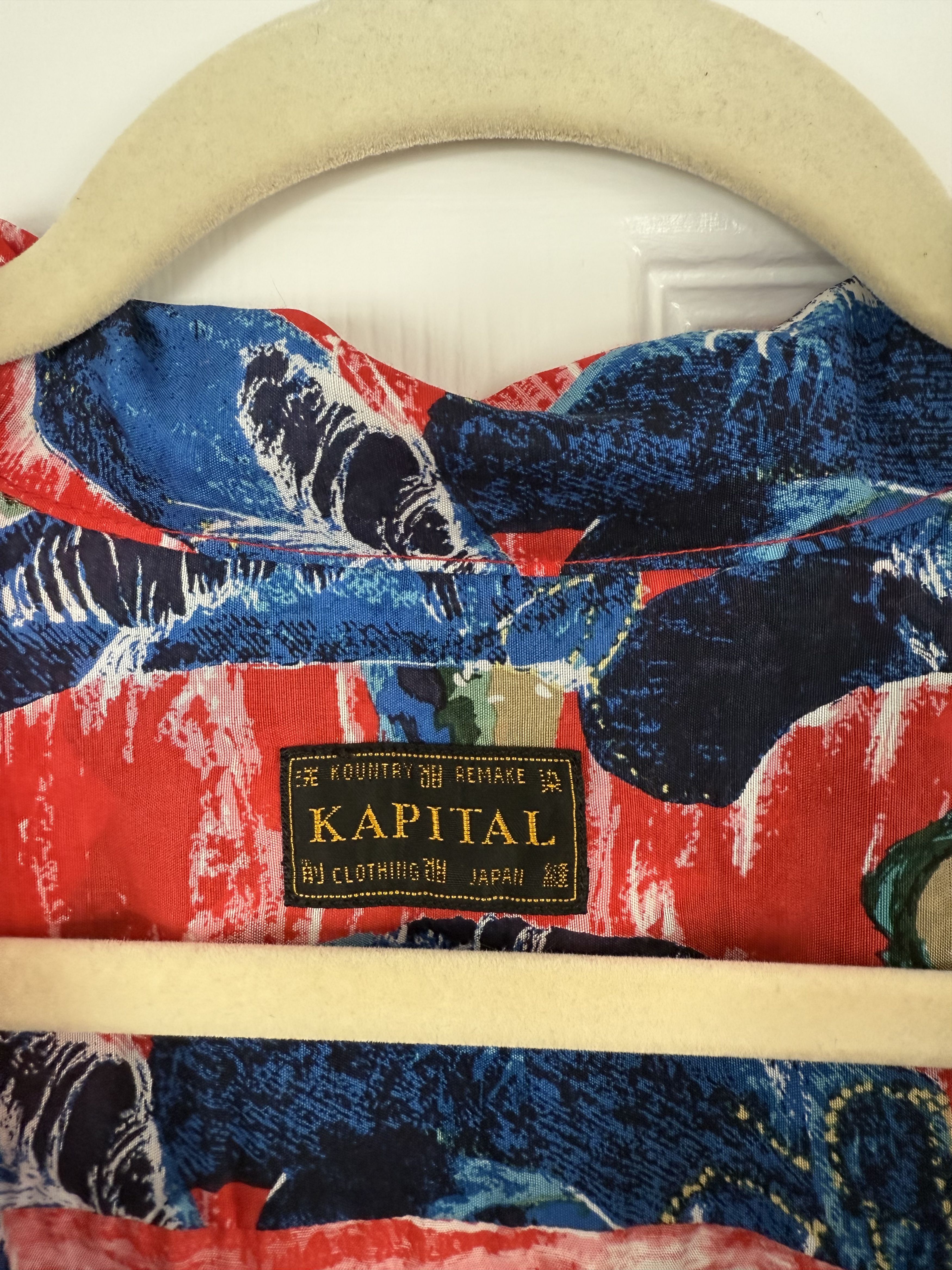 Kapital KAPITAL Aloha Rayon Silk Shirt Size US M / EU 48-50 / 2 - 2 Thumbnail